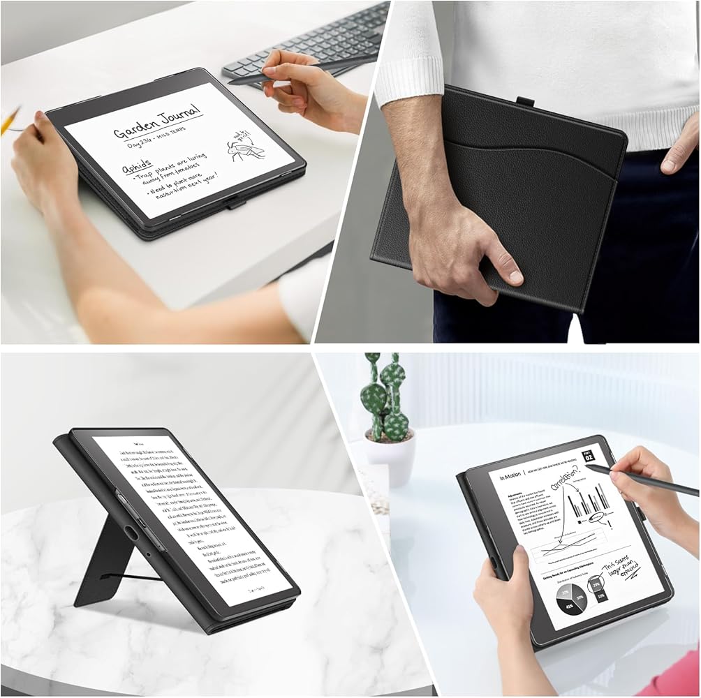 Amazon.com: Fintie Stand Case for Kindle Scribe - Premium PU Amazon.com: Fintie Stand Case for Kindle Scribe - Premium PU