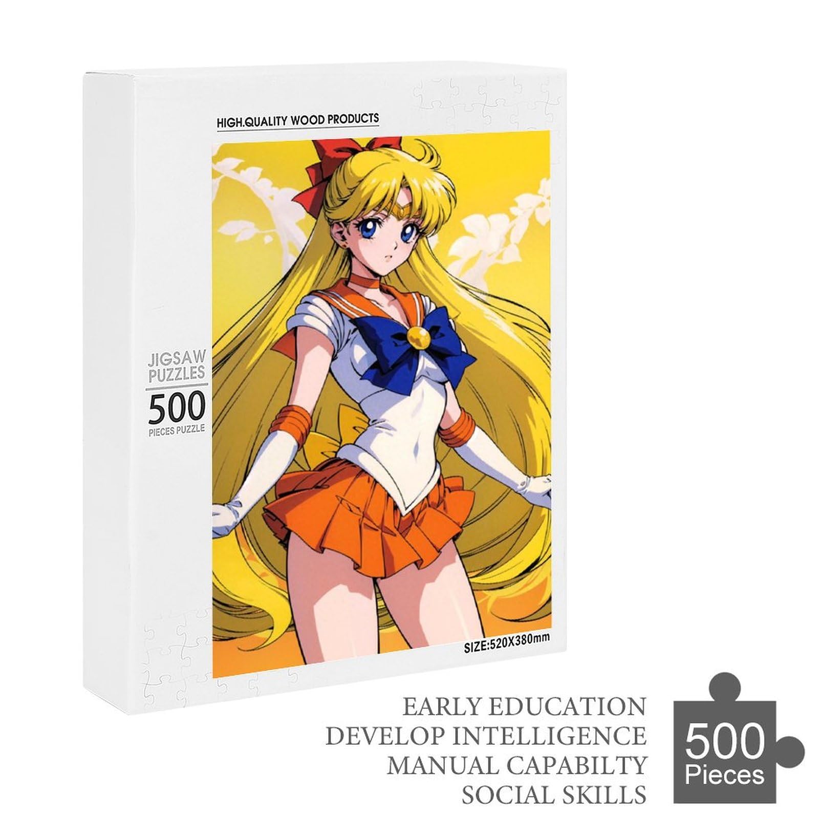 【新品未開封】ジグソーパズル　美少女戦士セーラームーンクリスタル　月野うさぎ 新品未開封】ジグソーパズル 美少女戦士セーラームーン