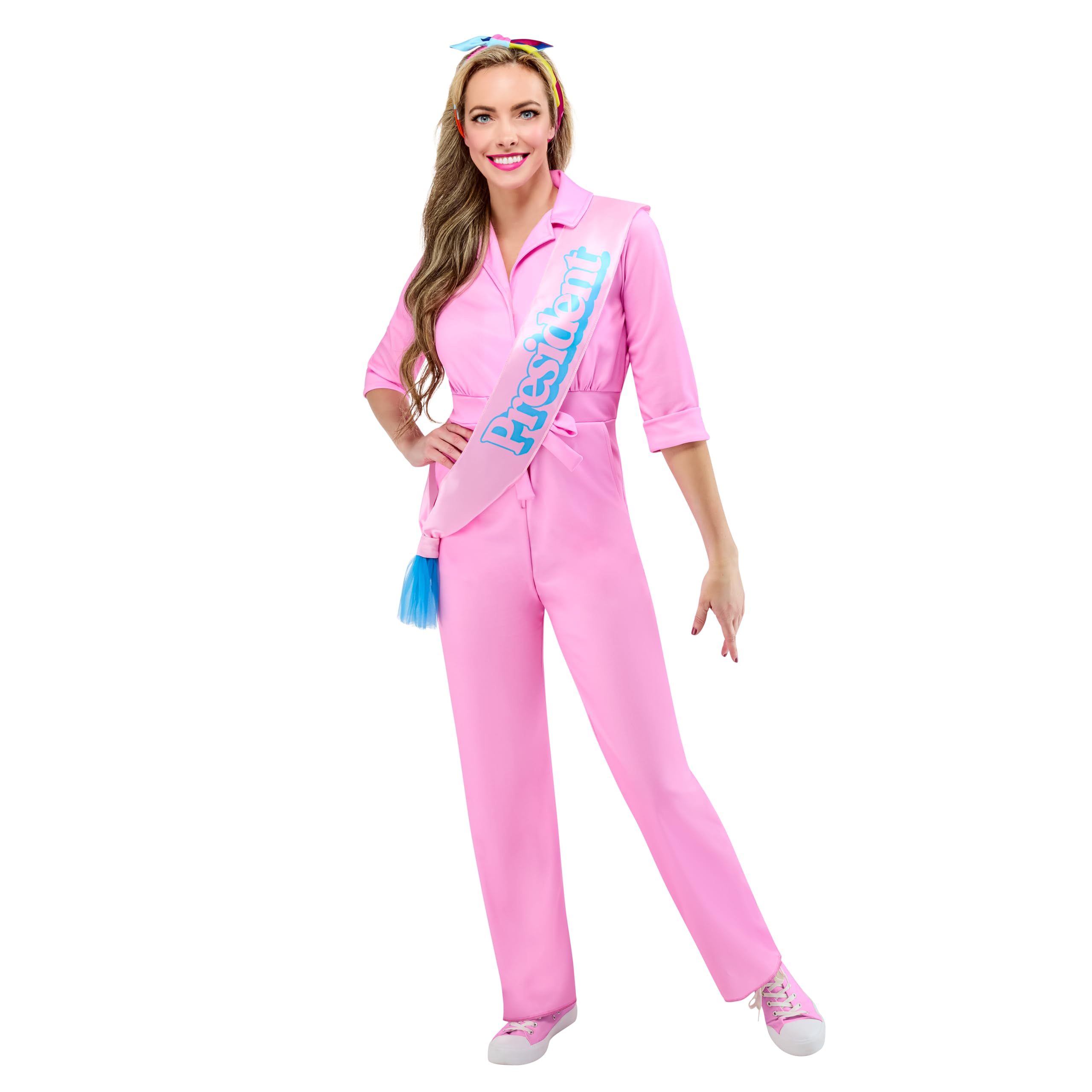 Amazon.com: Rubies Barbie Movie: President Barbie Costume for Adults,  Women's XS : Clothing, Shoes & Jewelry