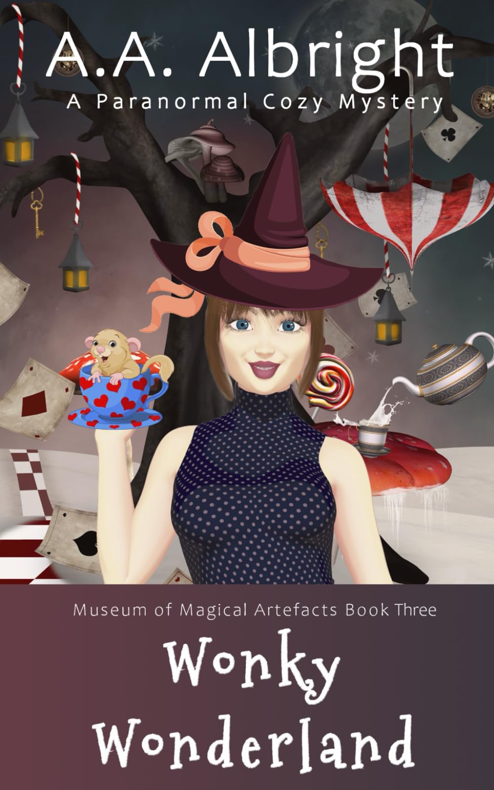 Wonky Wonderland (A Paranormal Cozy Mystery) (Museum of Magical Artefacts)