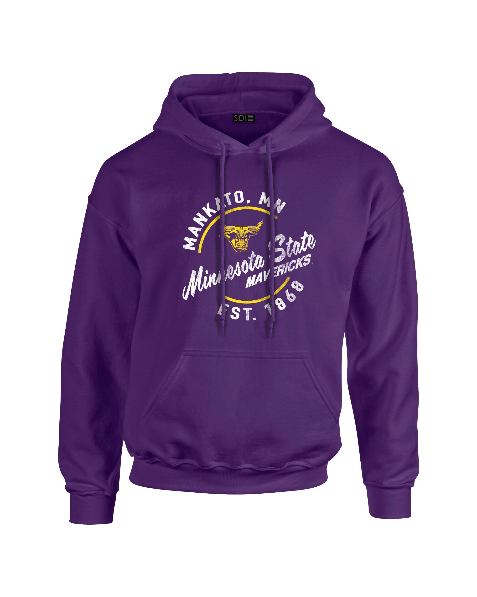 Sudadera con capucha morada Minnesota State University Makato talla SM 2