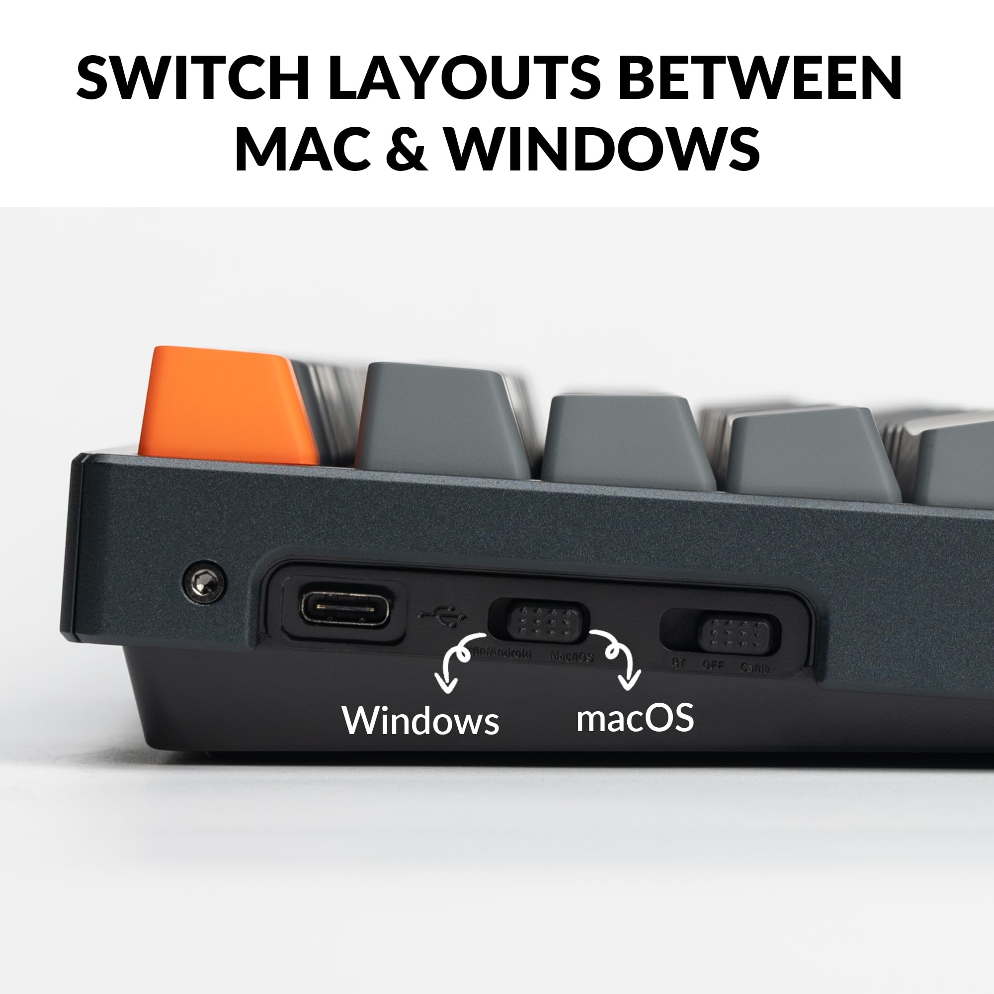 Keychron K8＆Gateron（メタニカル) Amazon.com: Keychron K8 Tenkeyless Wireless Mechanical Keyboard