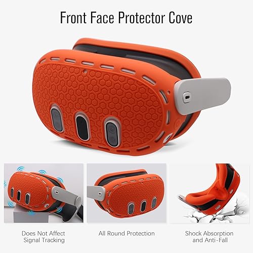 Miniatura 3 de IFOYO Accesorios de silicona 5 en 1, juego de funda protectora VR para Meta Quest 3, funda de agarre para controlador, cubierta de carcasa de