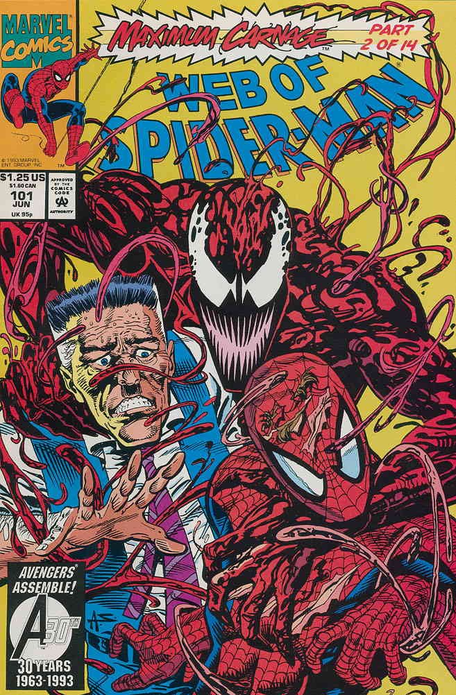 Amazon.com: Web of Spider-Man, The #101 VF ; Marvel comic book