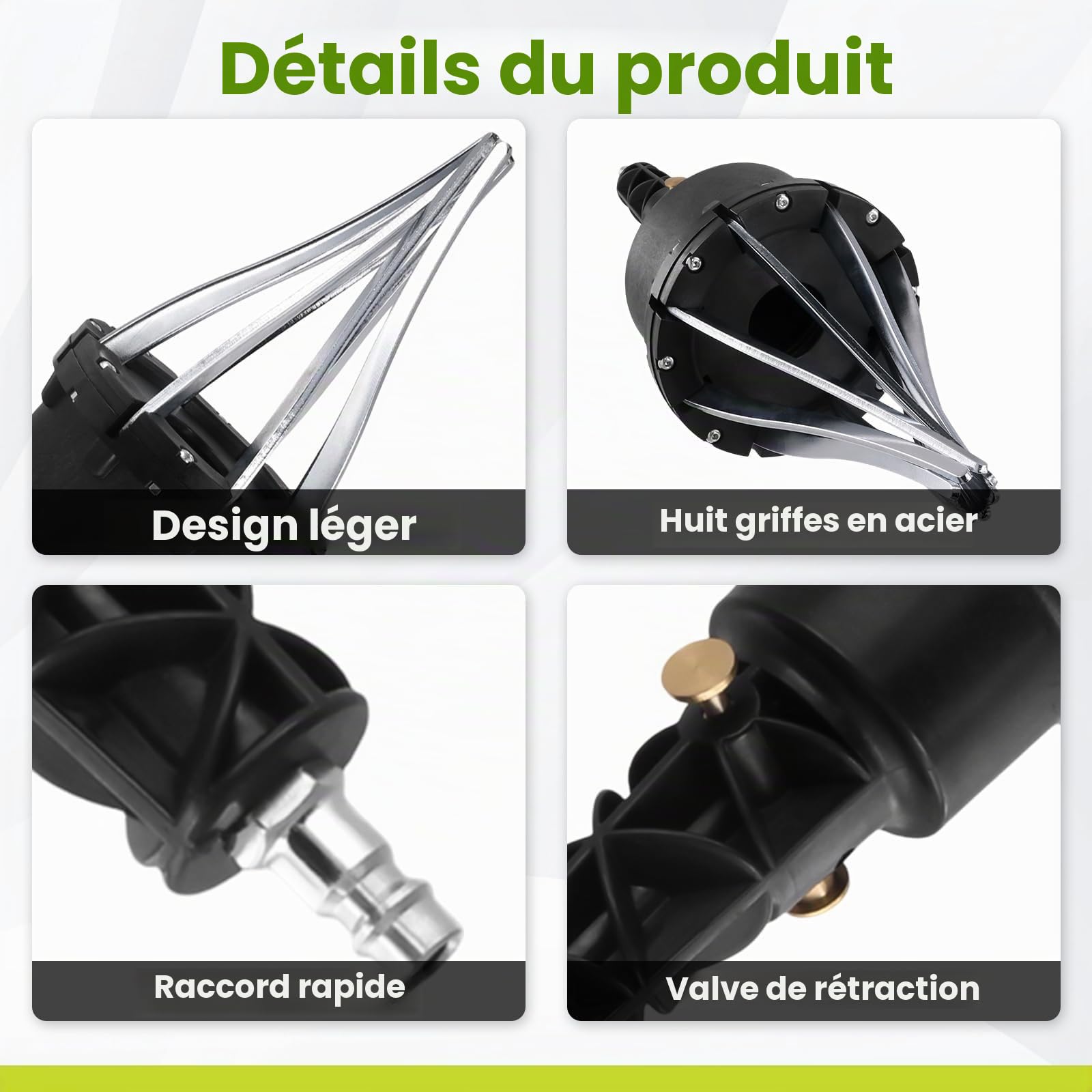 Kit D'Outils Universel pour Soufflets de Joints Homocinétiques Pneumatiques, avec 3 Pinces pour Soufflets de Joints Homocinétiques Automobiles