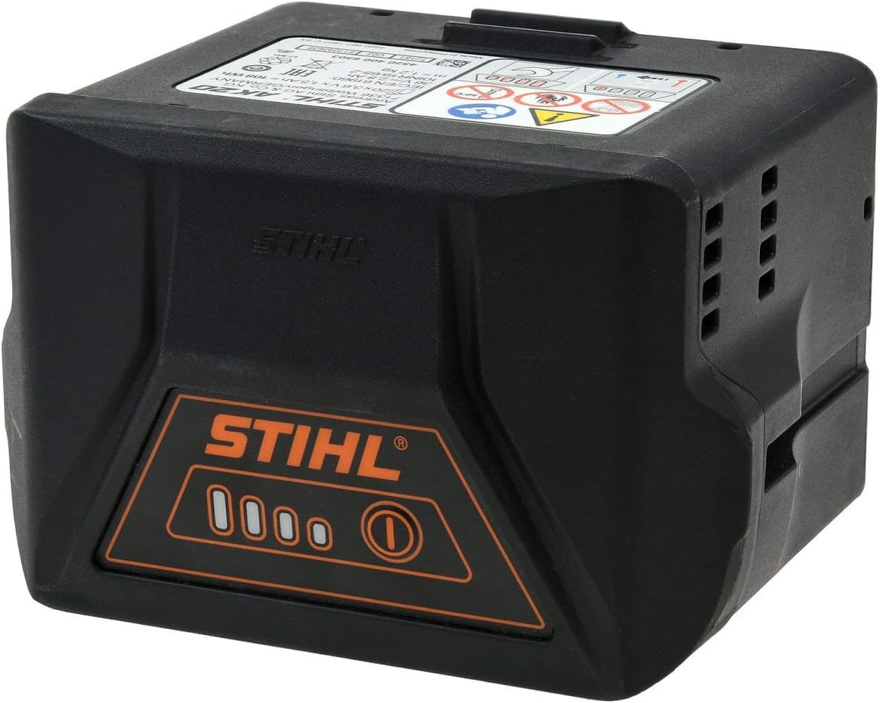 Stihl AK20 Lithium-Ion Battery, top view