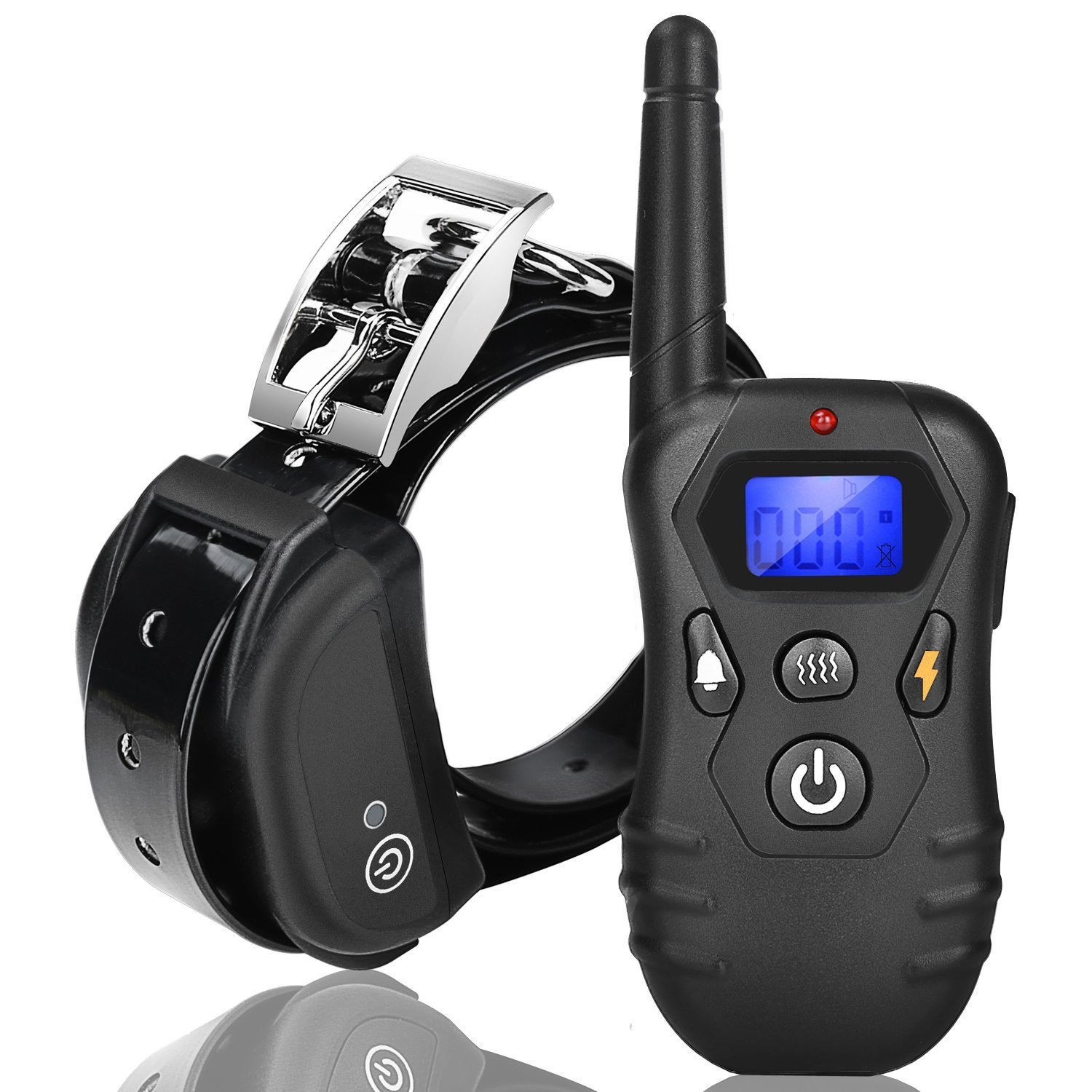 Dog Training Collar with Remote - Shock Collar w 3 Training Modes Beep Vibration and Shock 100 Waterproof