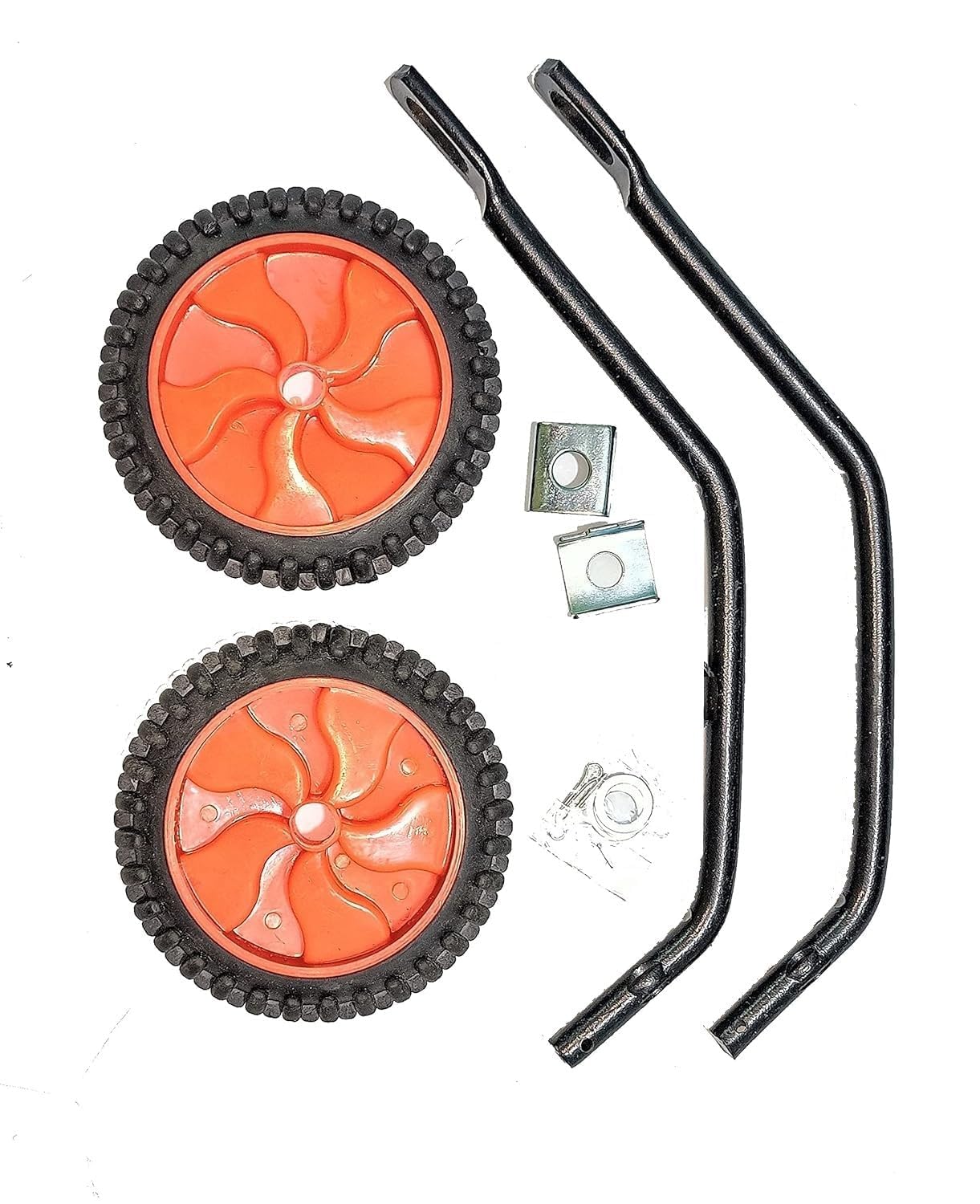 Side Supporter Wheel Set for Adults | 24 Inch Heavy-Duty Support Wheels | Fits 24x1.75/1.95/2.35/2.40 Tyres | Training Stability Wheels for Bicycle Beginners-image-40