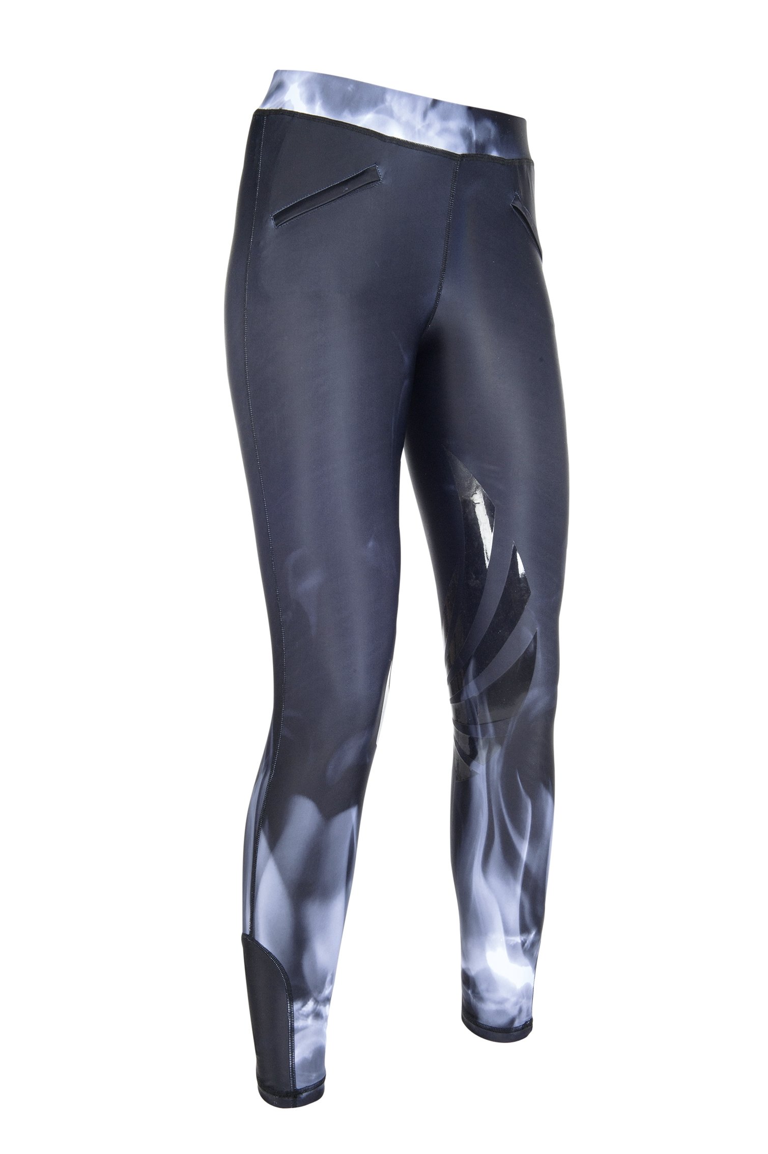 HKM - Reitleggings -Fancy- Silikon-kniebesatz9195, Pantaloni Unisex - Adulto