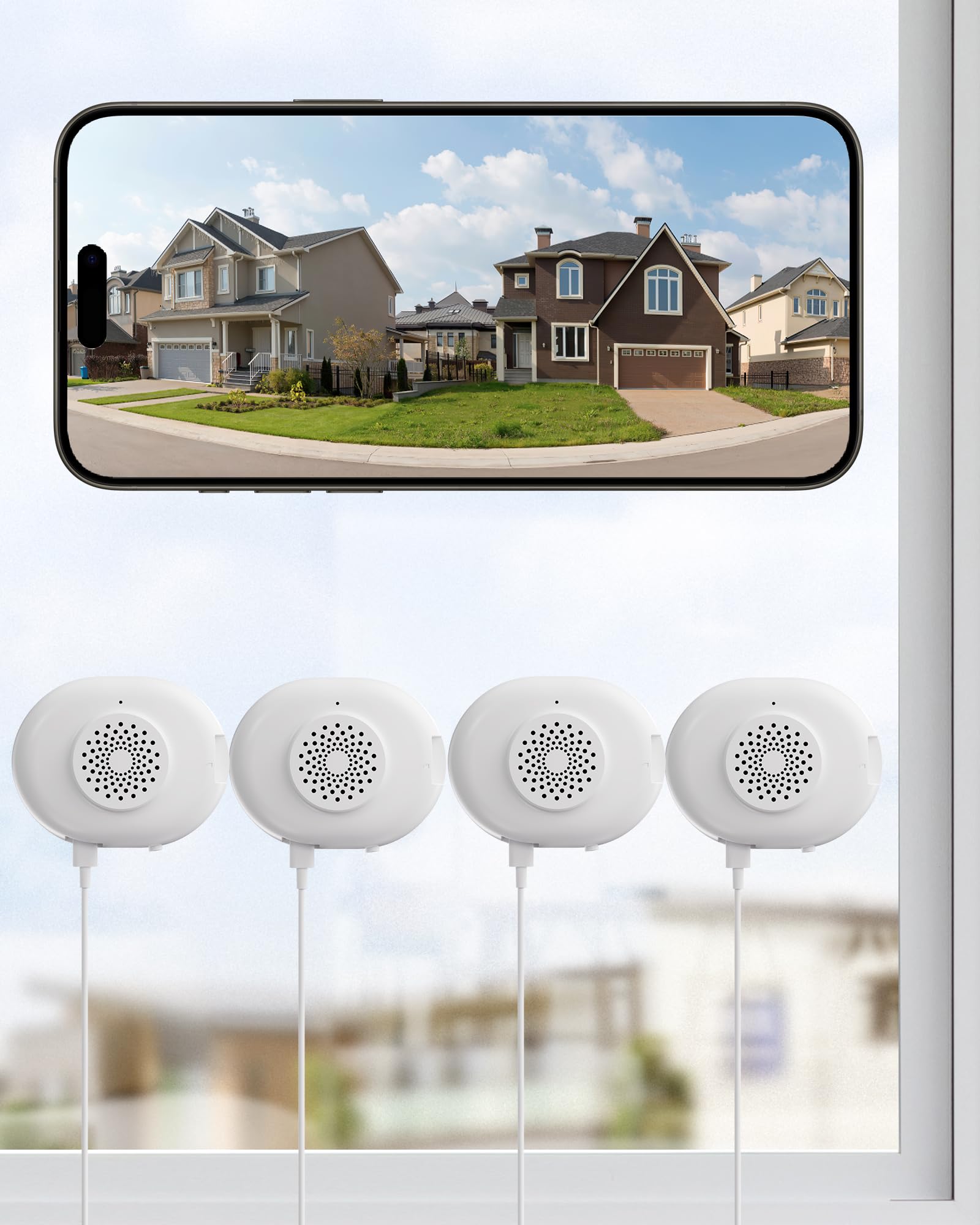 ZOSI 4 x C680 2K Window Security Camera with Full Color Night Vision, 3MP Indoor Plug-in WiFi Camera for Home Security, Human Vehicle Detection, 2.4/5GHz WiFi, 24/7 Recording, Easy & Quick Install-image-40