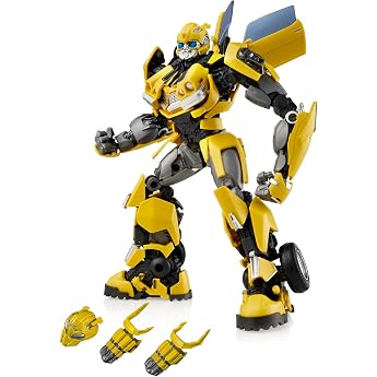 Bumblebee Transformers Toy Rise of Beasts Action Figure High Jointed 6.5 Inch No Converting Bumblebee Model Kit Transformers Toy for Boys Girls 8 Years Old and Up
