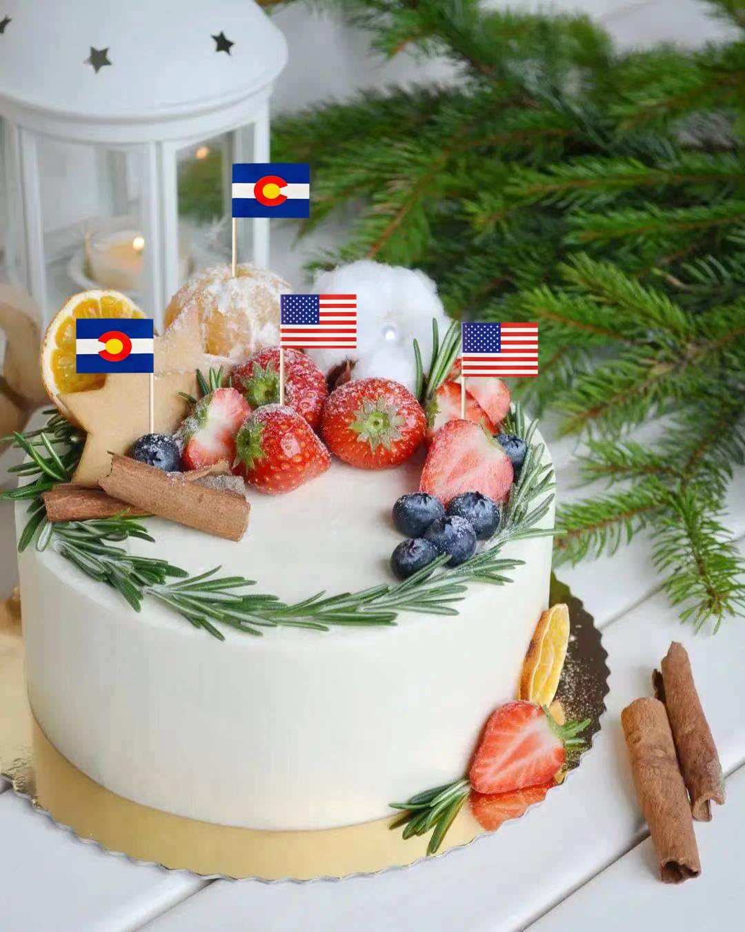 100 Pcs Colorado Flag Toothpicks - Mini State Flag Picks For Food, Cupcakes, Cocktails - View #5