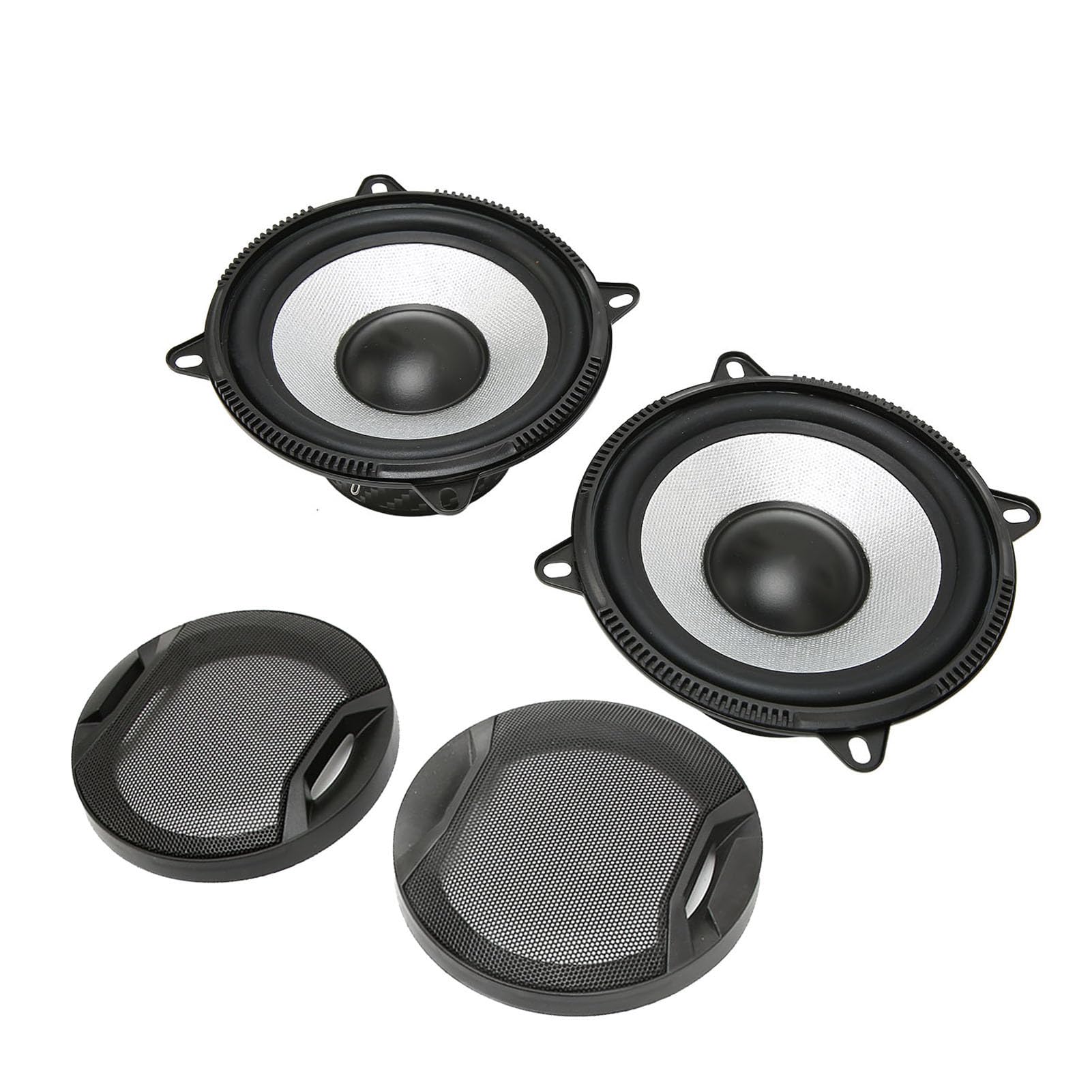 Cocoarm 4 Piezas Altavoces de Coche Coaxiales 150W, 5 Pulgadas