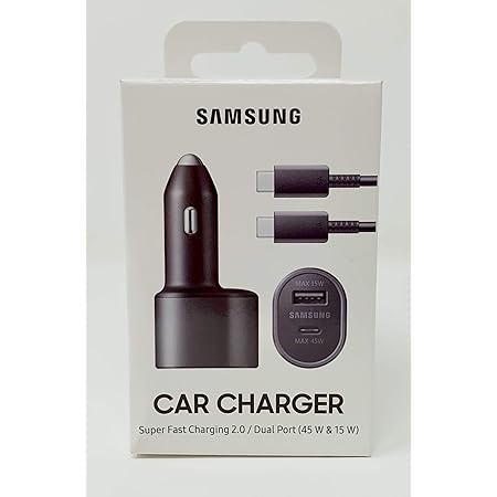 dual & super fast car charger