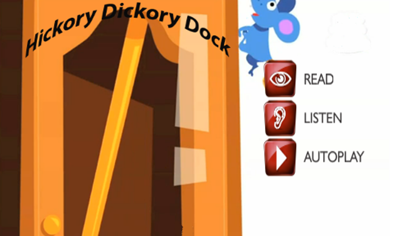 Kids Nursery Rhyme Hickory Dickory Dock - App on the Amazon Appstore