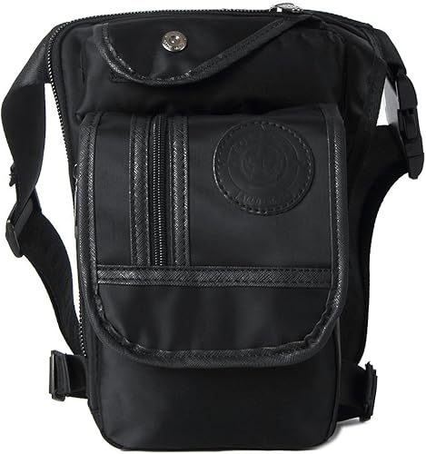 Genda 2Archer Riñonera táctica de lona Bolsa de viaje para ciclismo, Azul oscuro, Moda