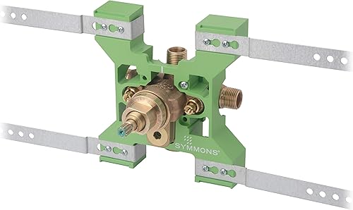 Symmons Temptrol - Válvula mezcladora para bañera y ducha con desviador integral VersaFlex, instalación rápida y paradas EasyService S262XBRBODY,