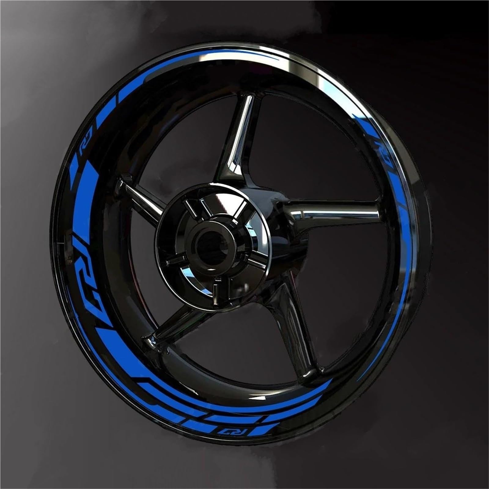Wheel Stickers Motorcycle Reflective Wheel Decal for YZF-R7 YZF R7 YZFR7 Rim Stripe Decals Waterproof Hub Stickers Rim Reflective Decal