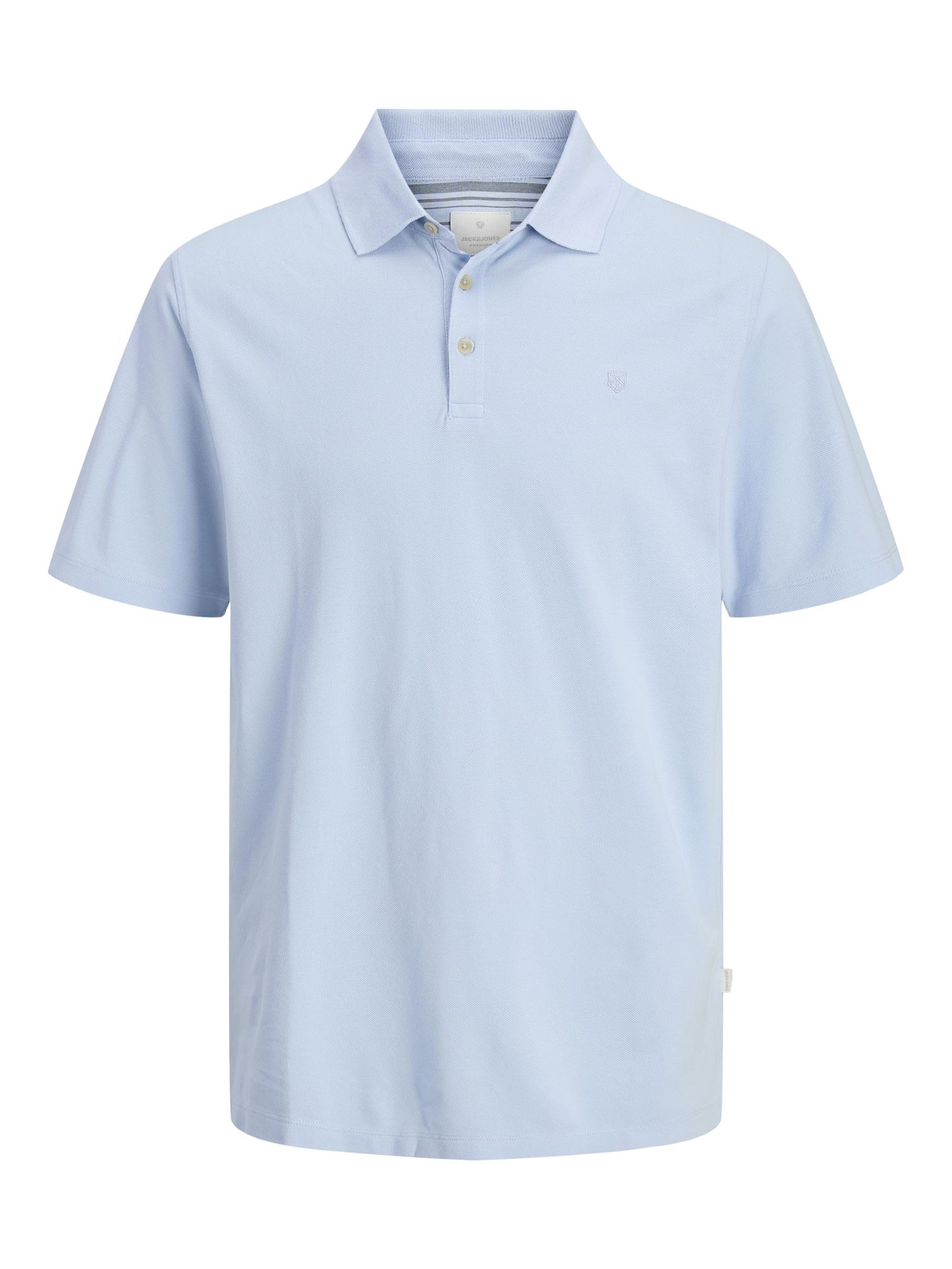 JACK & JONES Male Poloshirt Einfarbig Poloshirt