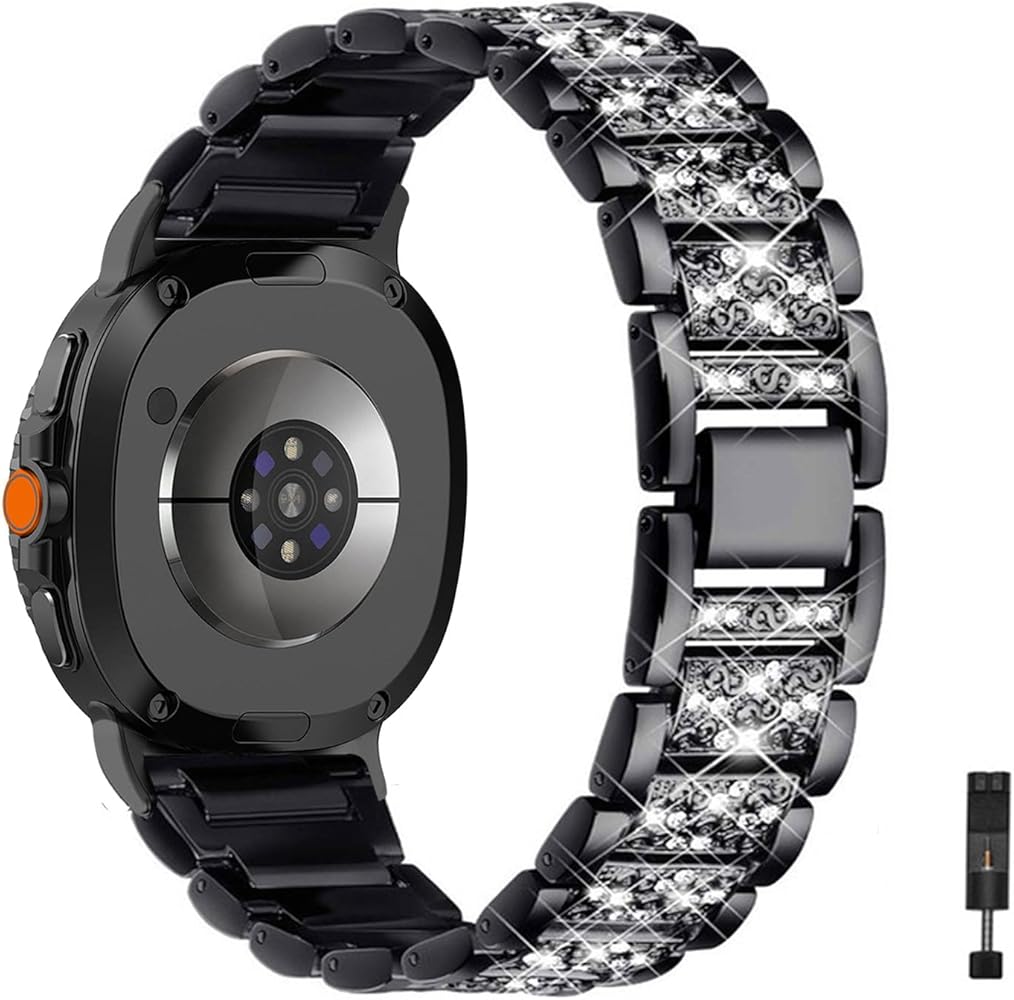 Amazon.co.jp: 金属 スマートウォッチバンド 対応 Samsung Galaxy