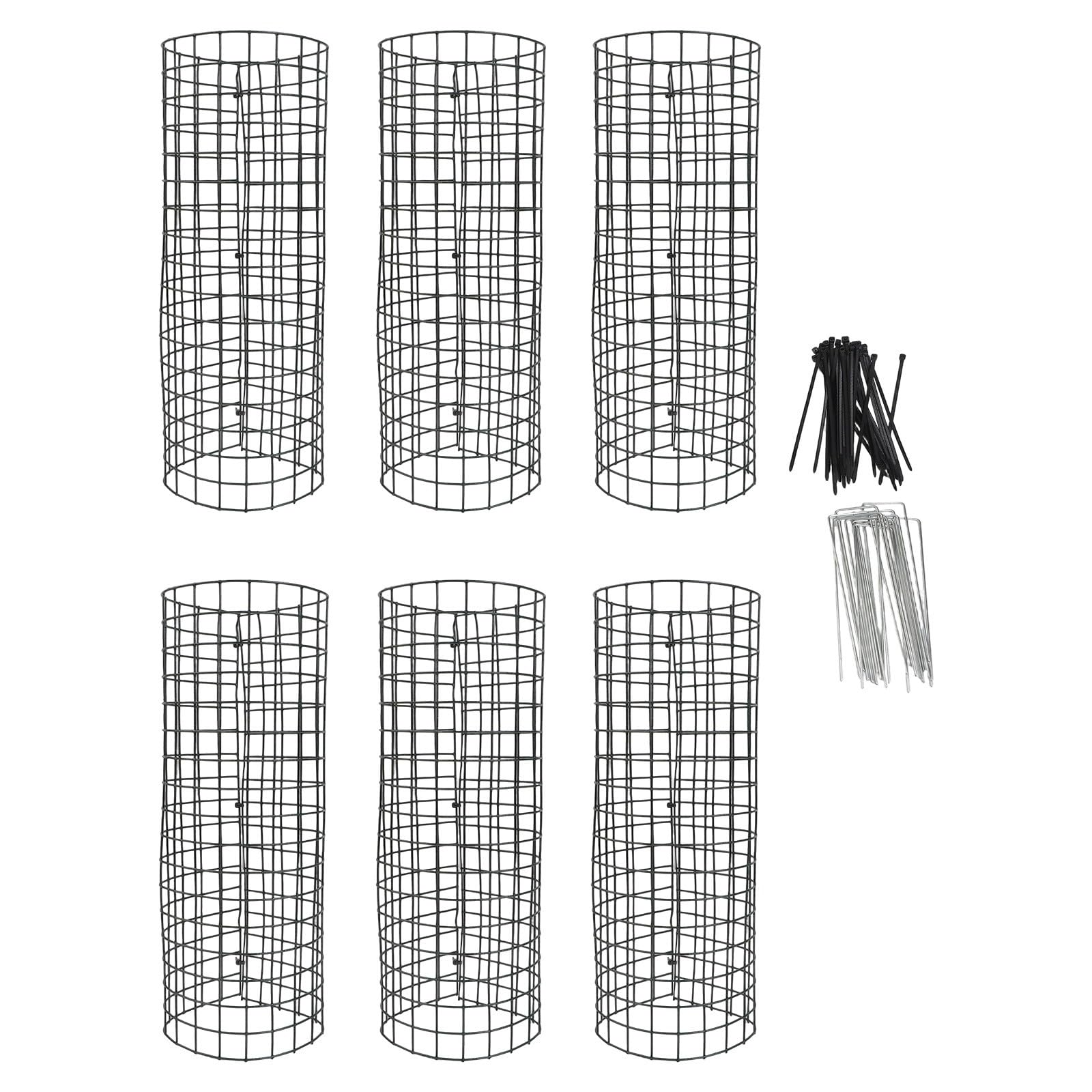 Protection de tronc pour arbres en fer extensible contre rongeurs et tondeuses