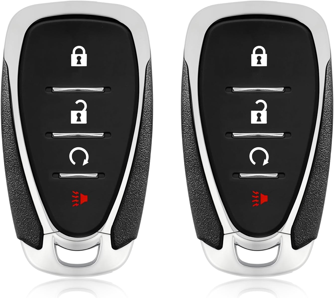 2 Keylessbest Replacement for 2021 2022 2023 2024 Chevrolet Trailblazer Blazer Traverse Trax Key Fob Remote Control HYQ4ES 4 Buttons 434MHz