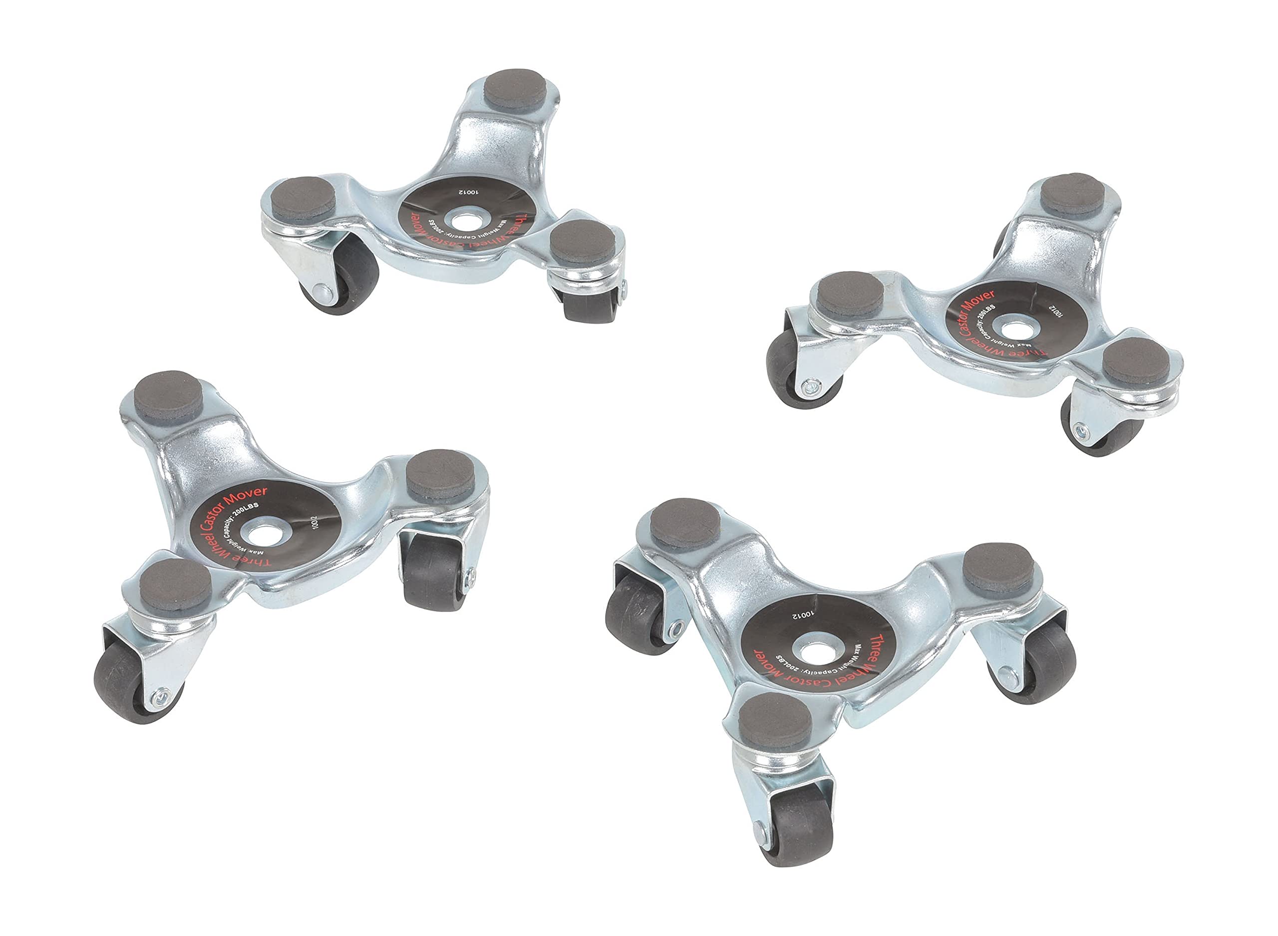 Vestil Leg Dolly 4 Pack - Heavy Duty -2