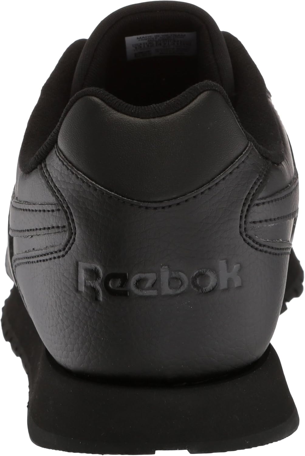 Reebok womens Classic Harman Run Sneaker, Black/Black, 6.5 US