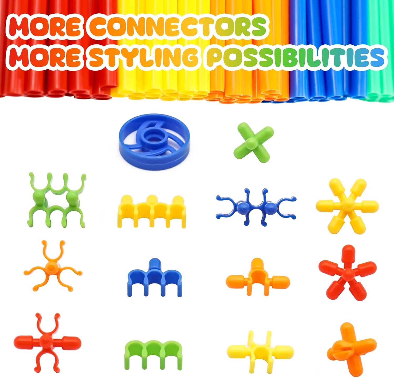 WYSWYG Construction Toys Building Blocks 1200 Pieces - Jouets de Construction créatifs pour garçons et Filles, Jouets éducatifs STEM pour Les âges de 3 4 5 6 7 8 et Plus