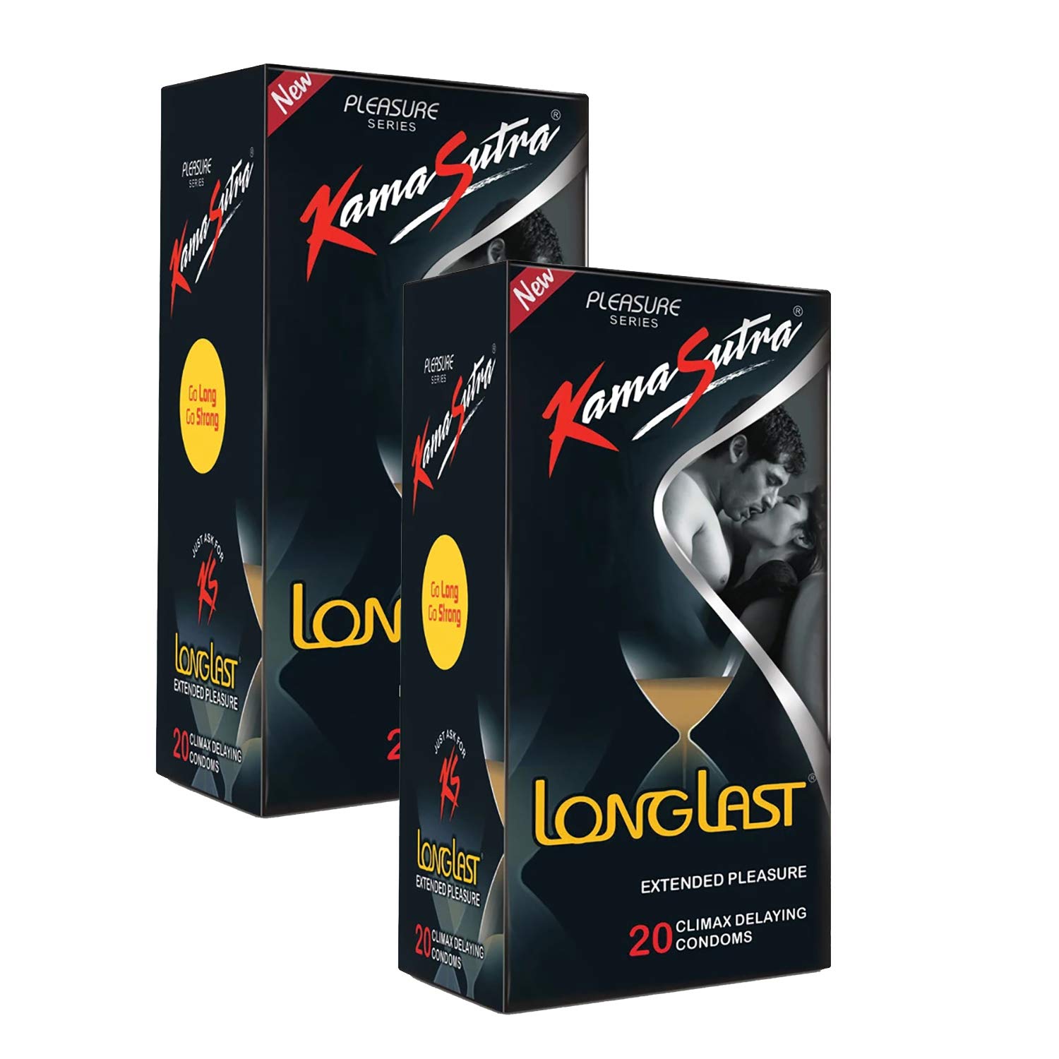 A 'KS_CONDOM' Longlast Flavour Condom Made of Natural Rubber Latex For Men(2 Pack Of 20 Condom Each)-picture-16