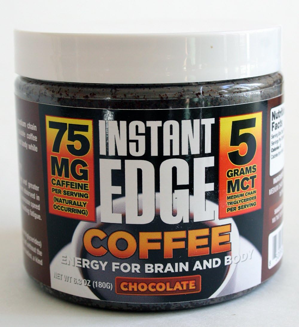 LipiX InstantEdge Ketogenic Coffee - 6.3 oz (Chocolate)