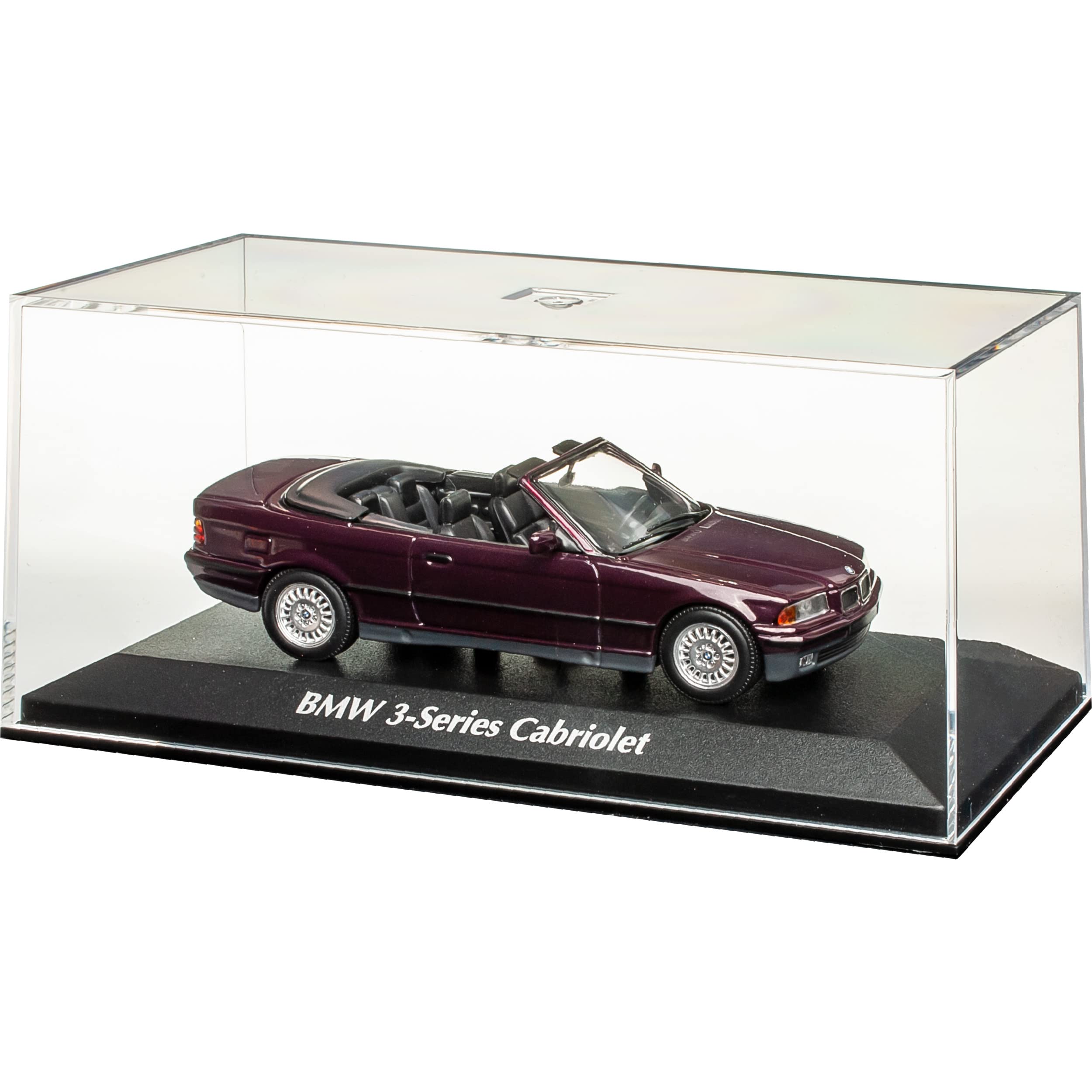 Generisch B*M*W 3er E36 Cabrio Violett Purple Metallic 1990-2000 1/43 Minichamps Maxichamps Modell Auto