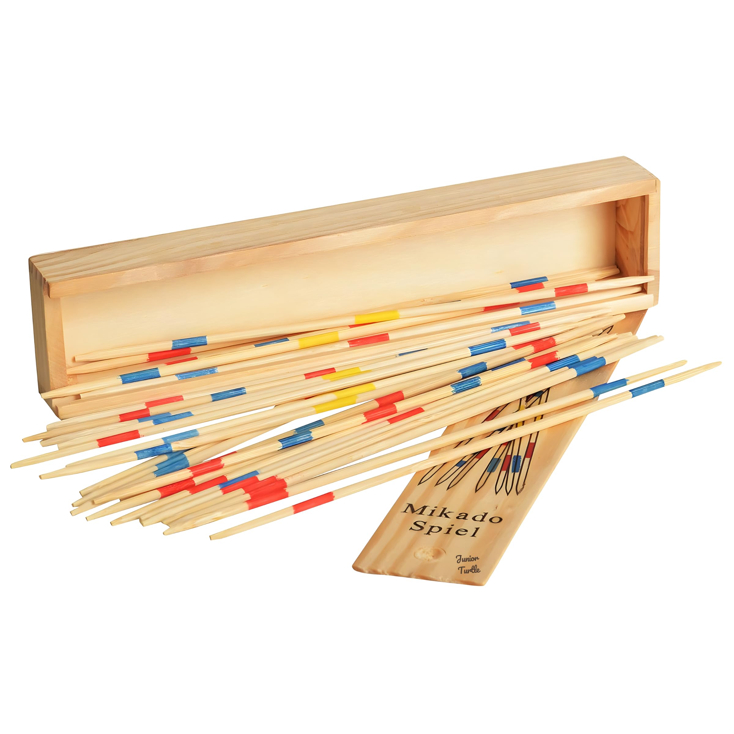 Home Elem Mikado Deluxe (Set of 25) | 31 Wooden Pick-Up Sticks Game | Fun Family Indoor Game for All Ages | Perfect Return Gift with Storage Case and Multiple Game Modes (Minimalist, 25, Count) (B0DGHBRKWF) Amazon Price History, Amazon Price Tracker