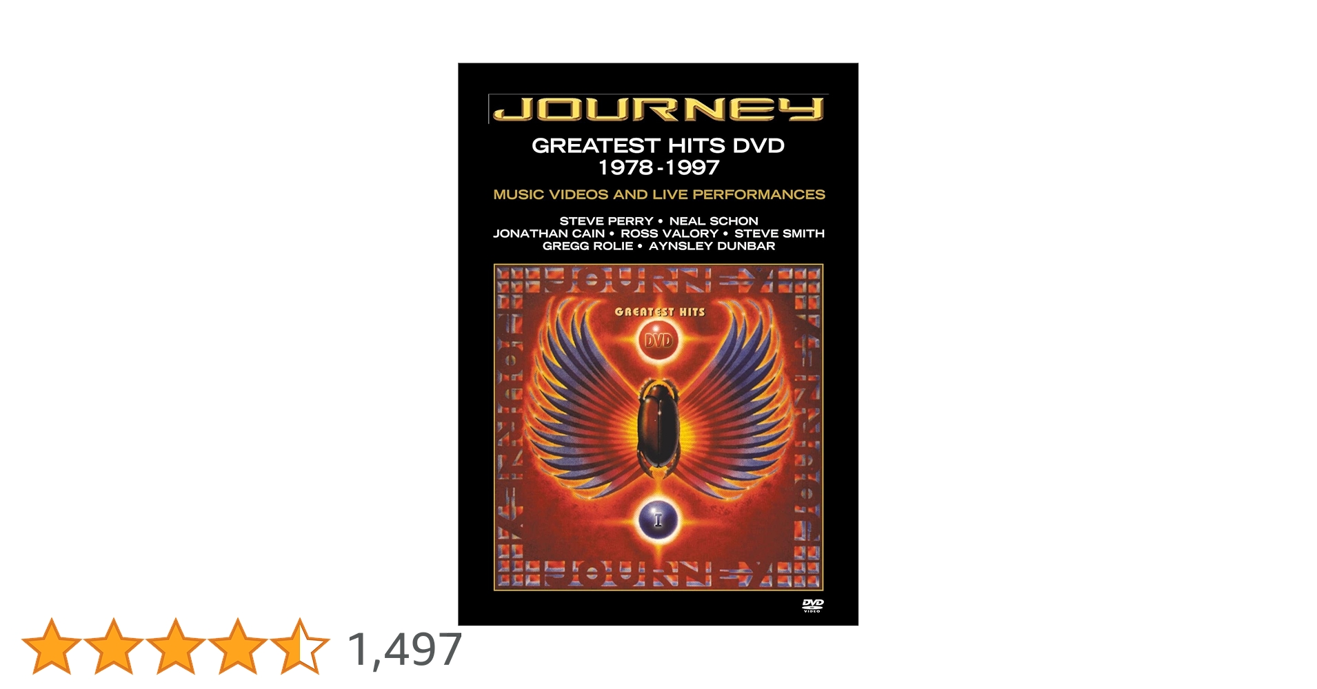 ジャーニー/グレイテスト・ヒッツ・DVD/出演:ジャーニー JOURNEY Amazon.co.jp: Journey Greatest Hits DVD 1978-1997 [Import]: DVD