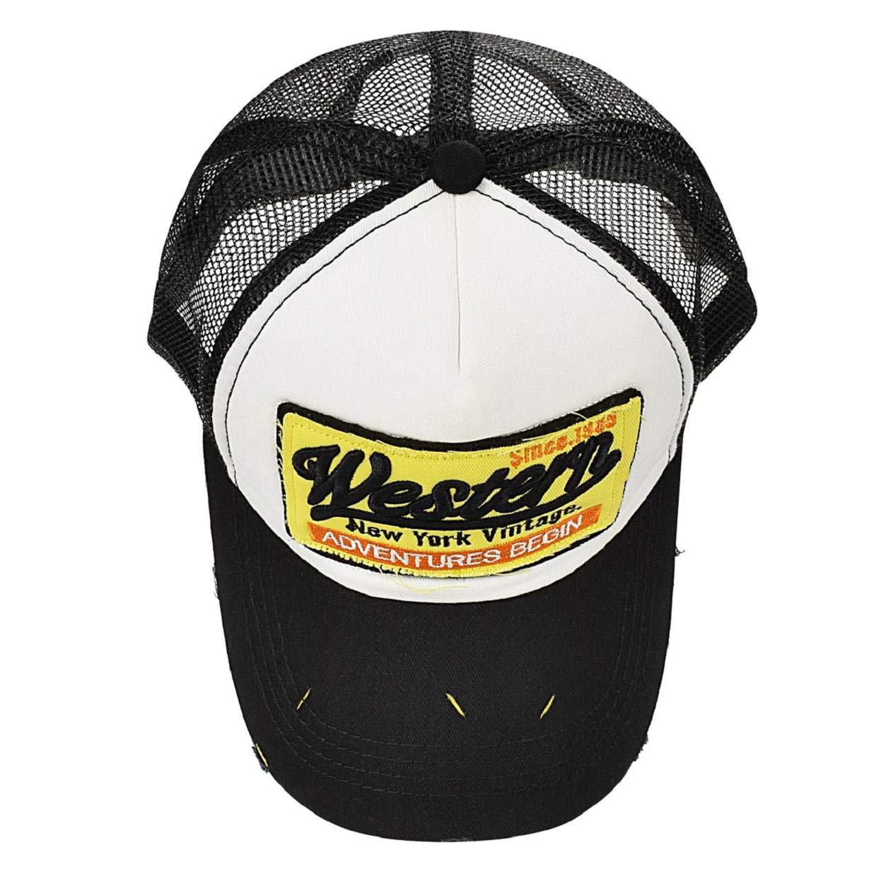 heekpek Cappello Uomo Baseball Cappellino con Visiera Estivo Ricamato Cappelli a Rete Donna Traspirante Cappellini Casuali Cappello Rapper Trucker