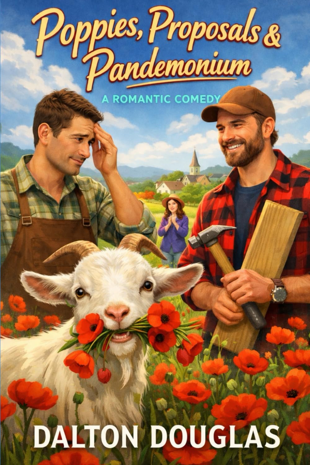 Poppies, Proposals & Pandemonium: A Romantic Comedy (A Matchmaker Moms Romance)