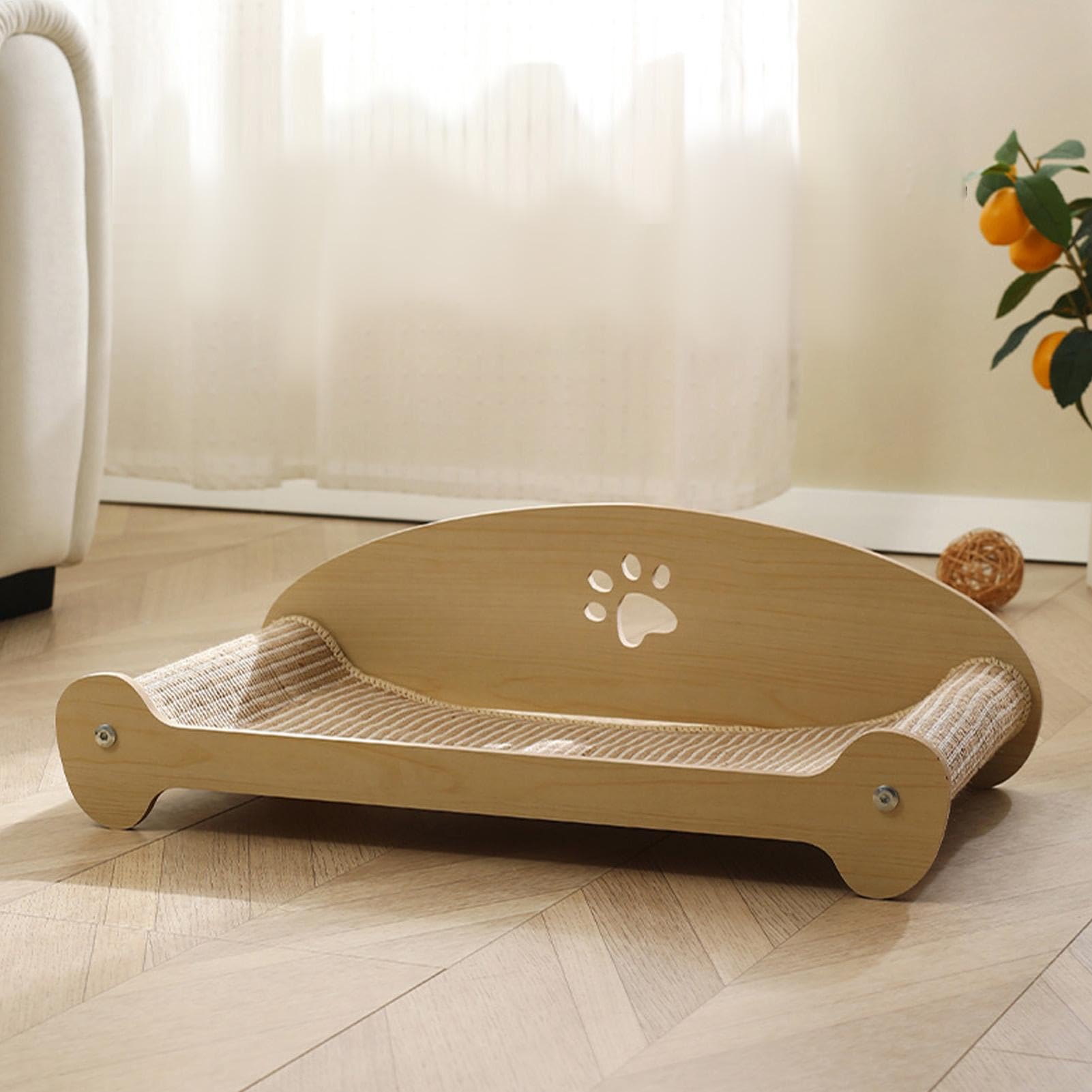Tiragraffi per gatti per gatti Tiragraffi per gatti Tiragraffi per | gatti Letti Sisal Divano Stile Chaise Longue Sedia Cartone per gatti Antiscivolo Lunga Durata Nartural Sisal Cat