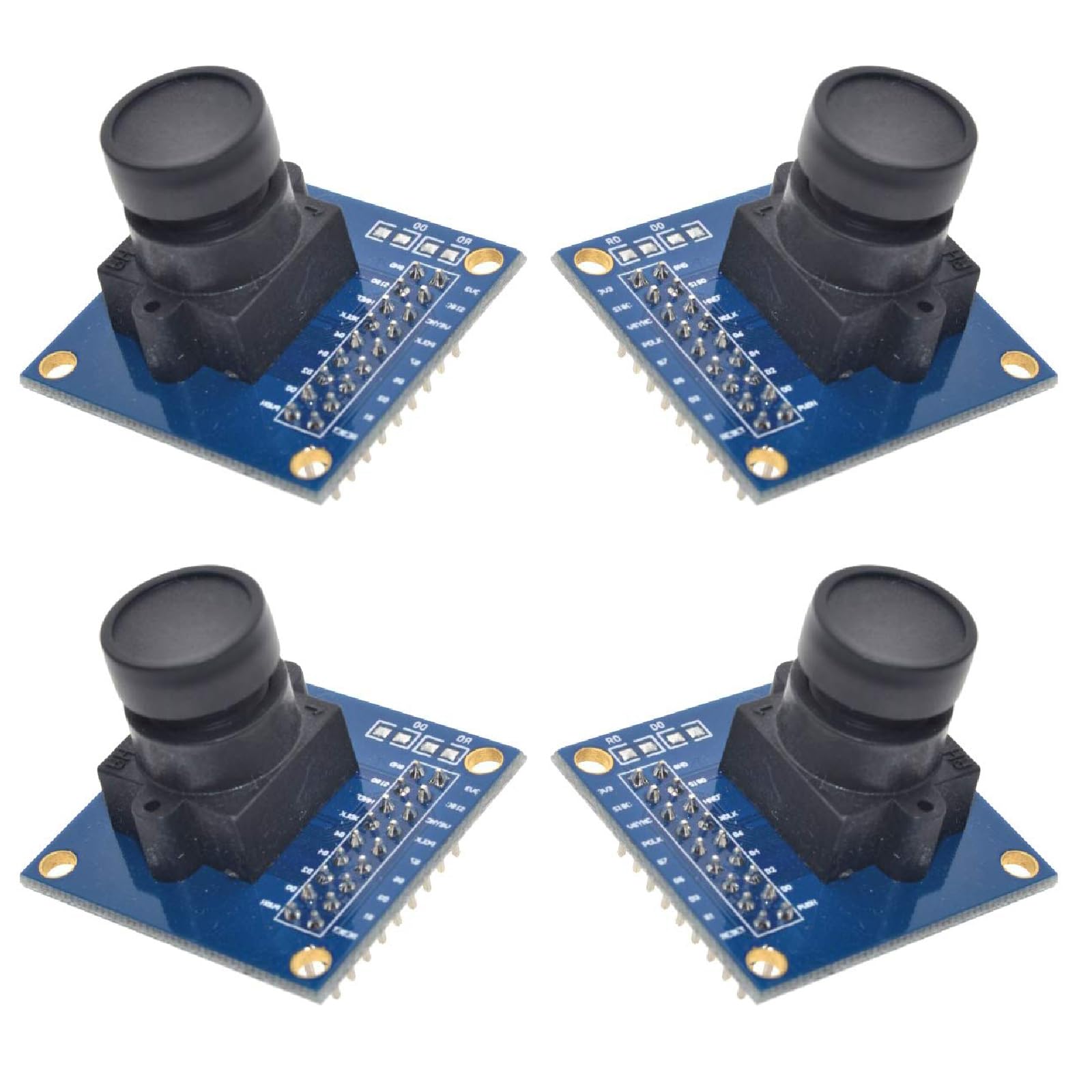 Amazon.com: hiBCTR 4-Pack OV7670 VGA CMOS Camera Modules – I2C