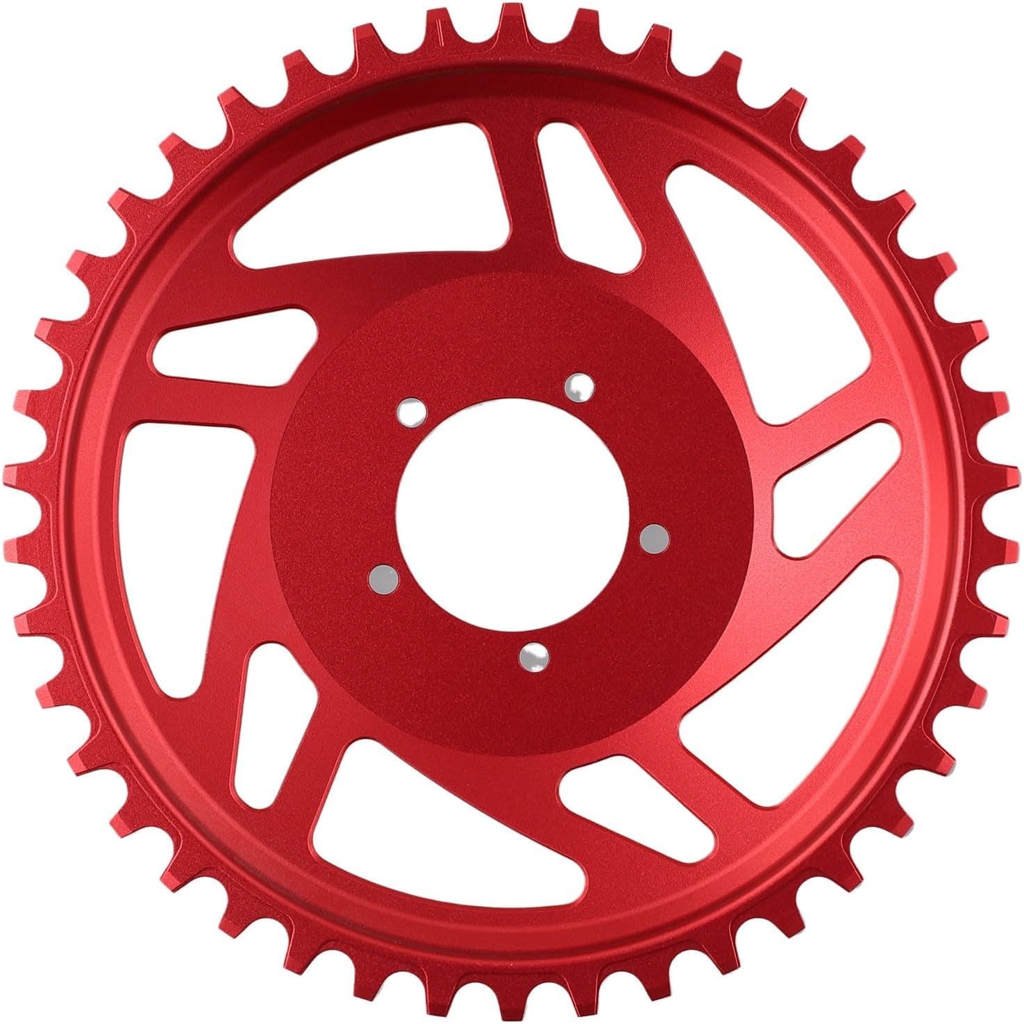 StarRing Elektrofahrrad 42T Kettenblatt, Ersatz-Kettenblatt aus Aluminiumlegierung für Bafang, achteckig, für E-Bike-BBSHD Motor, E-Bike Ersatzteile