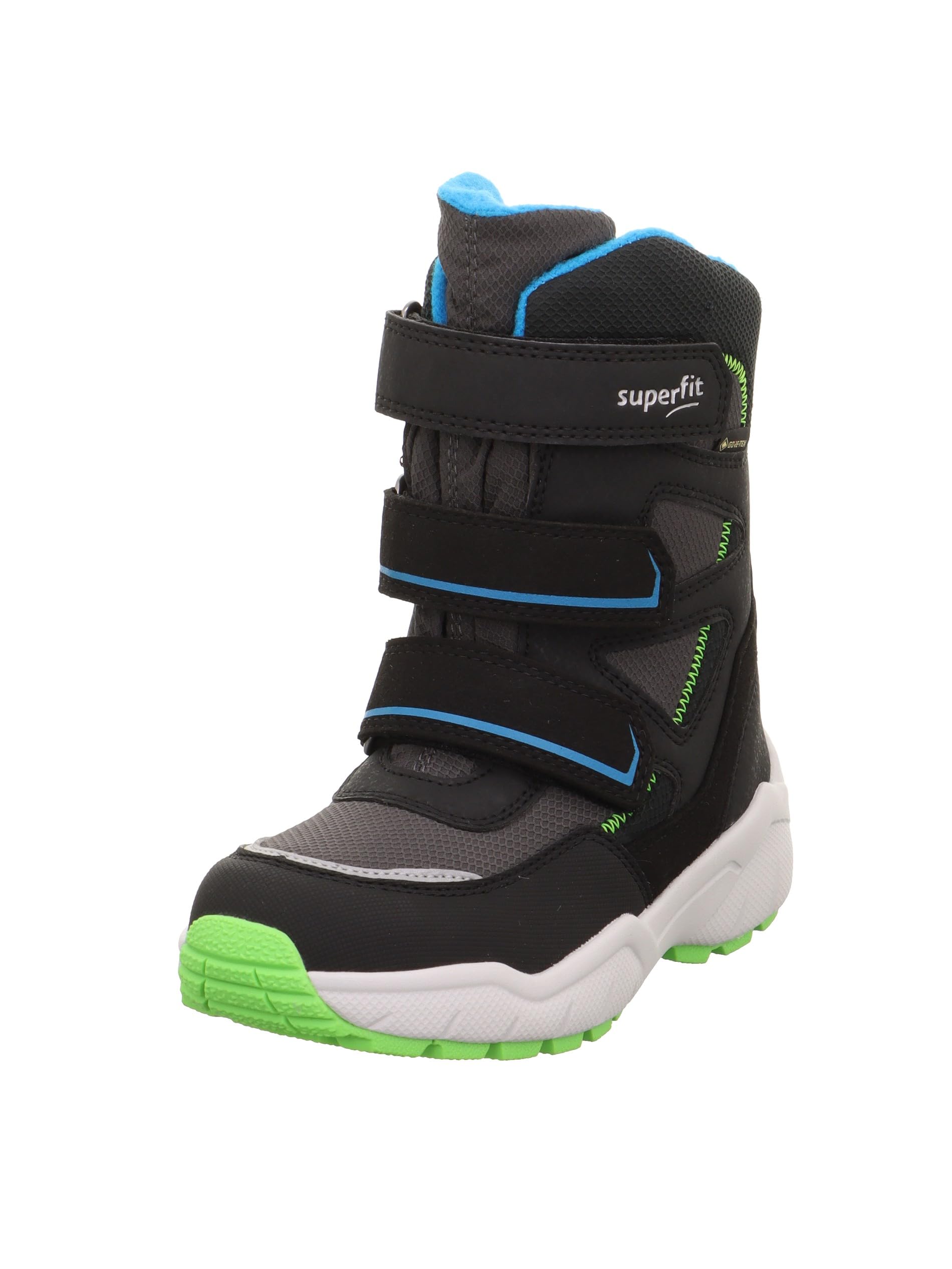 Superfit Boys Culusuk Snow Boots, Black 0000, 10.5 UK Child