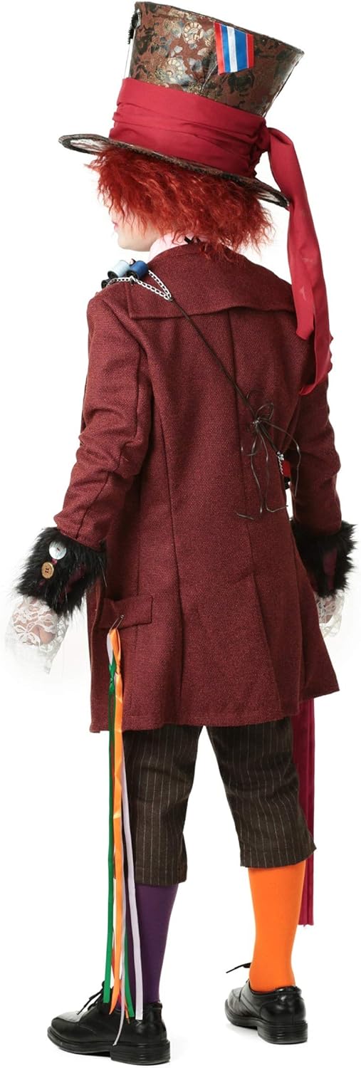 Wild Child's Mad Hatter Costume Children's Wonderland Character Costume