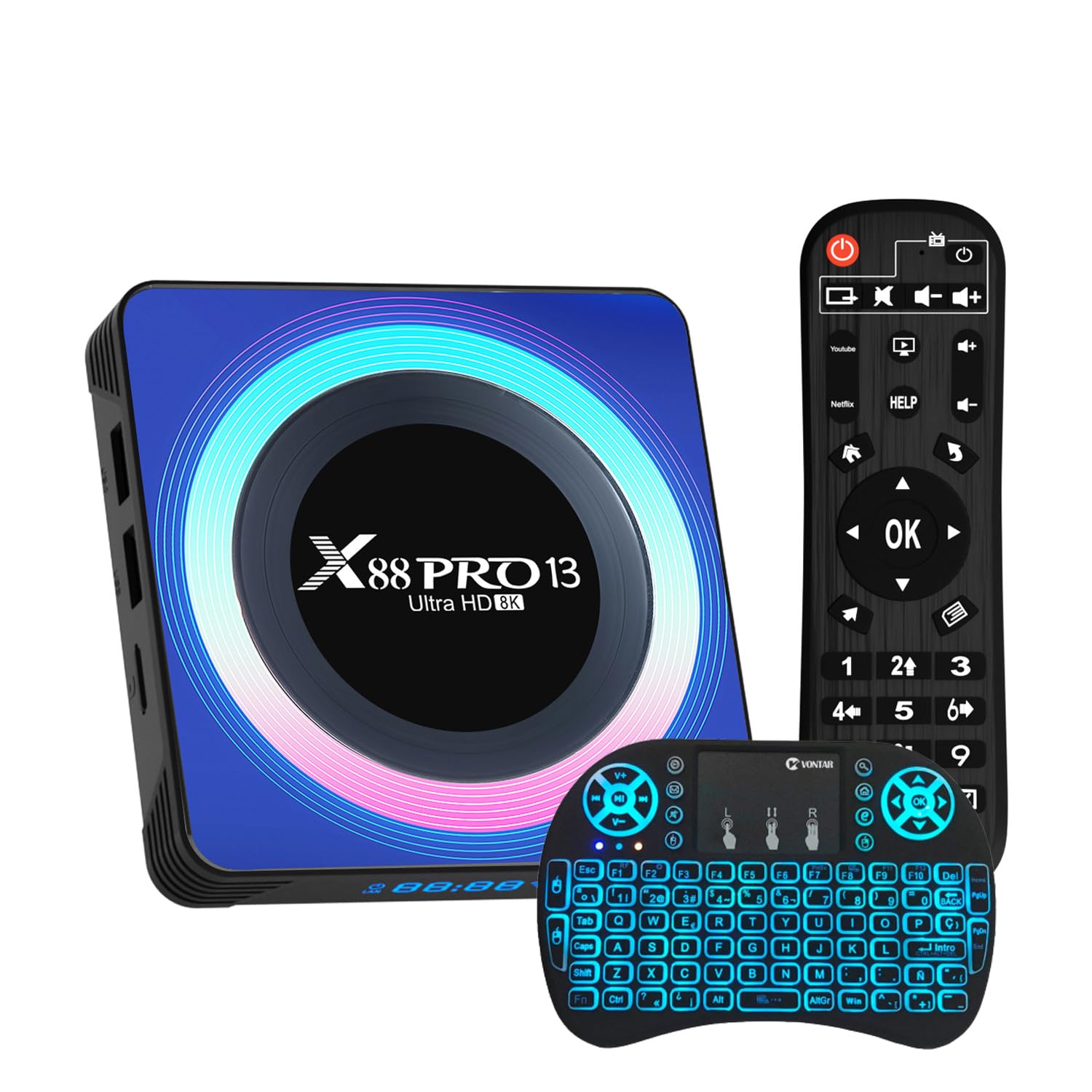 Amazon.co.jp: CHROX Android 13.0 TV ボックス、X88 PRO 13 Android