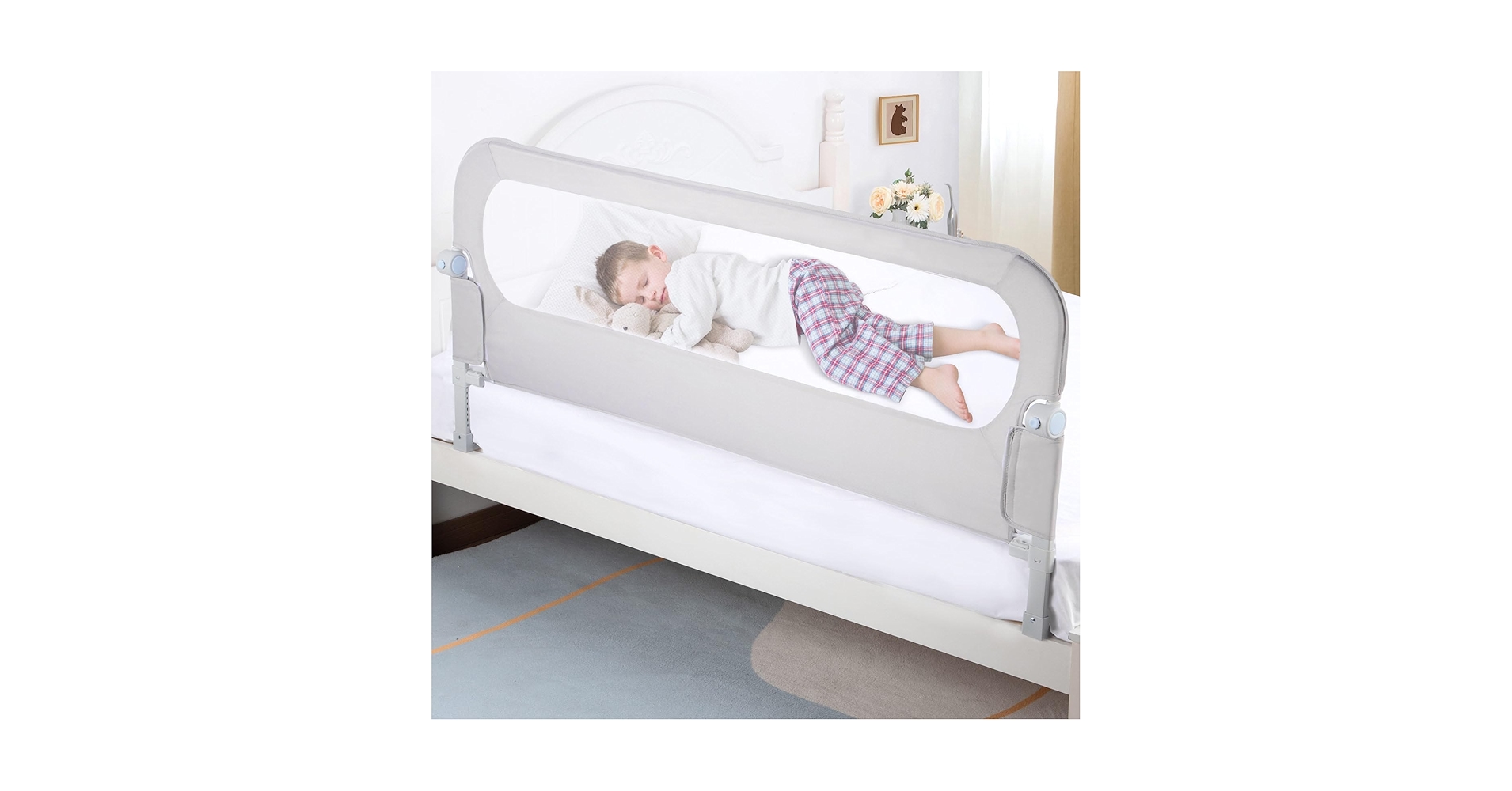Buy Lsbod Bed Rail For Toddlers,Baby Bed Rail Guard For Kids,Safety Side Bedrail For Twin,Double