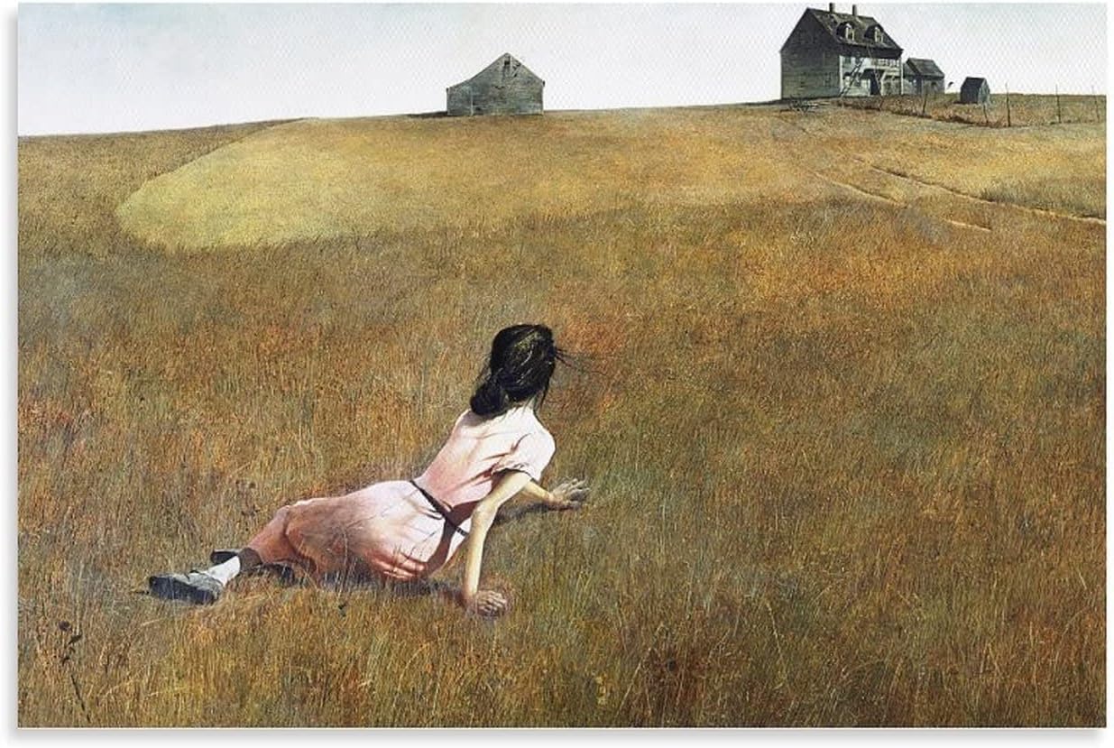 AllPosters 絵画 Andrew Wyeth アンドリュー・ワイエス Amazon.co.jp: Andrew Wyethアンドリュー・ワイエス （クリスティーナ
