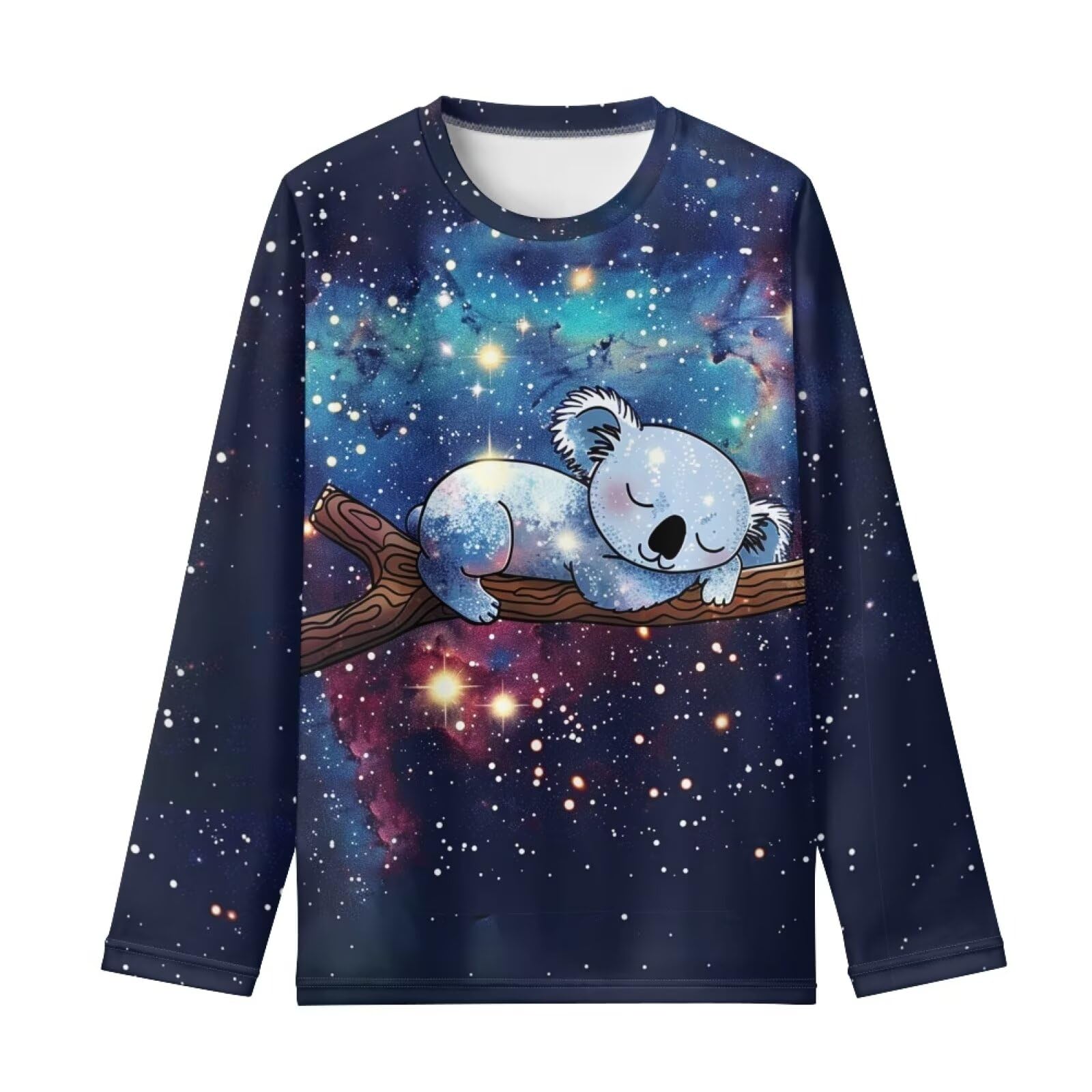 Upetstory Long Sleeve Shirt for Girls Boys Kids Size 3-16 Years Casual Tunic Top