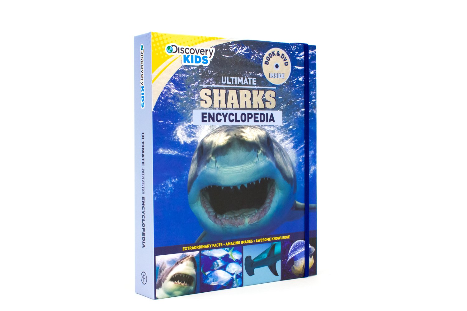 Discovery Kids Ultimate Sharks Encyclopedia: Extraordinary Facts, Amazing Images, Awesome Knowledge (Discovery Book+dvd) - Image 3