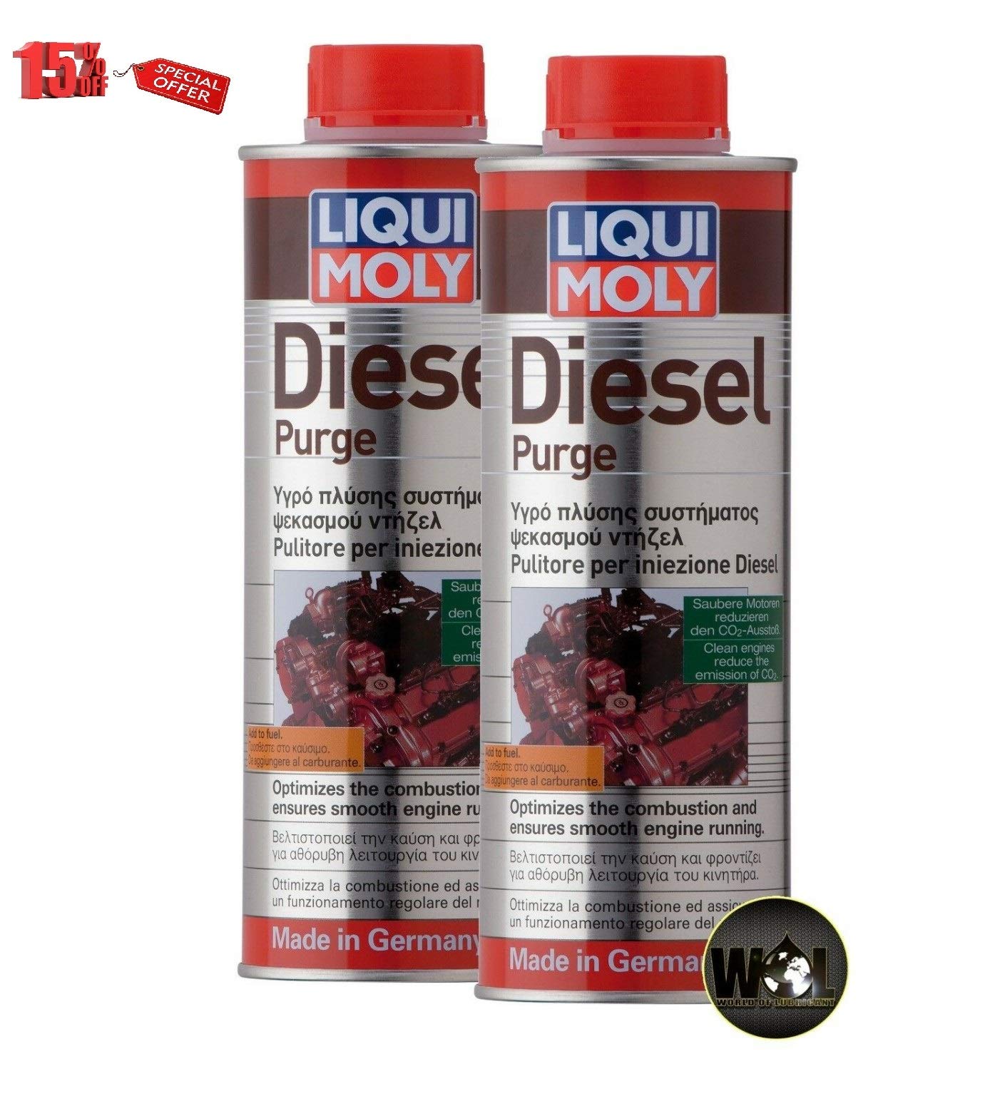 Buy WOL Diesel Additive Injector Cleaner Liqui Moly Diesel Engine Purge