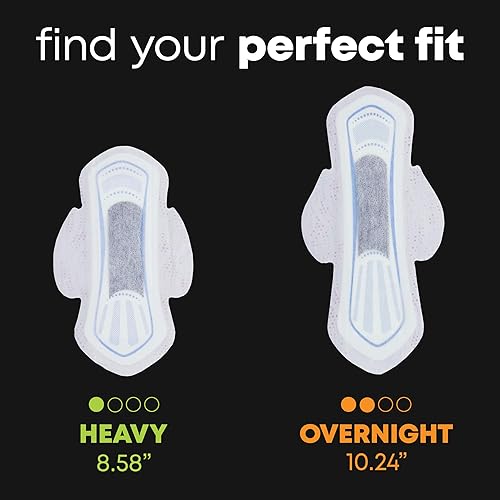 Miniatura 2 de U by Kotex Almohadillas ultrafinas para la noche con alas, tamaño equilibrado para adolescentes, 24 unidades (el embalaje puede variar)