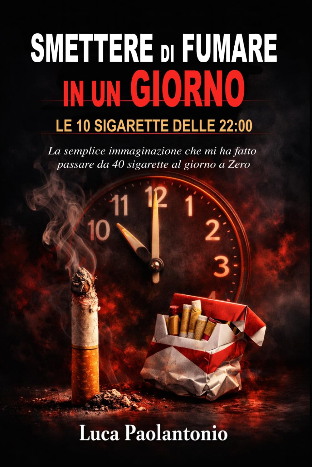 SMETTERE DI FUMARE IN UN GIORNO: LE 10 SIGARETTE DELLE 22:00: Il momento in cui ho capito di come ero dipendente e ho smesso di fumare per sempre.