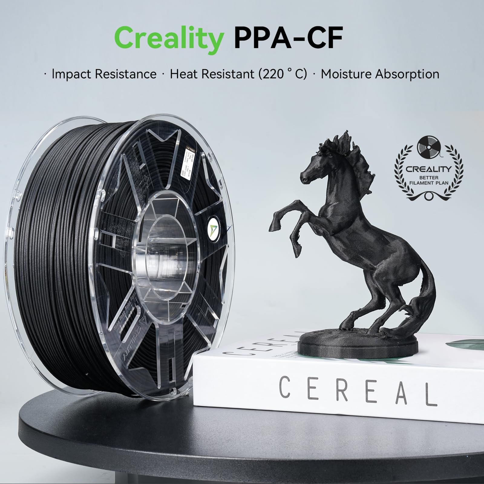 Amazon.com: Creality PPA-CF 3D Printer Filament, 1kg, High